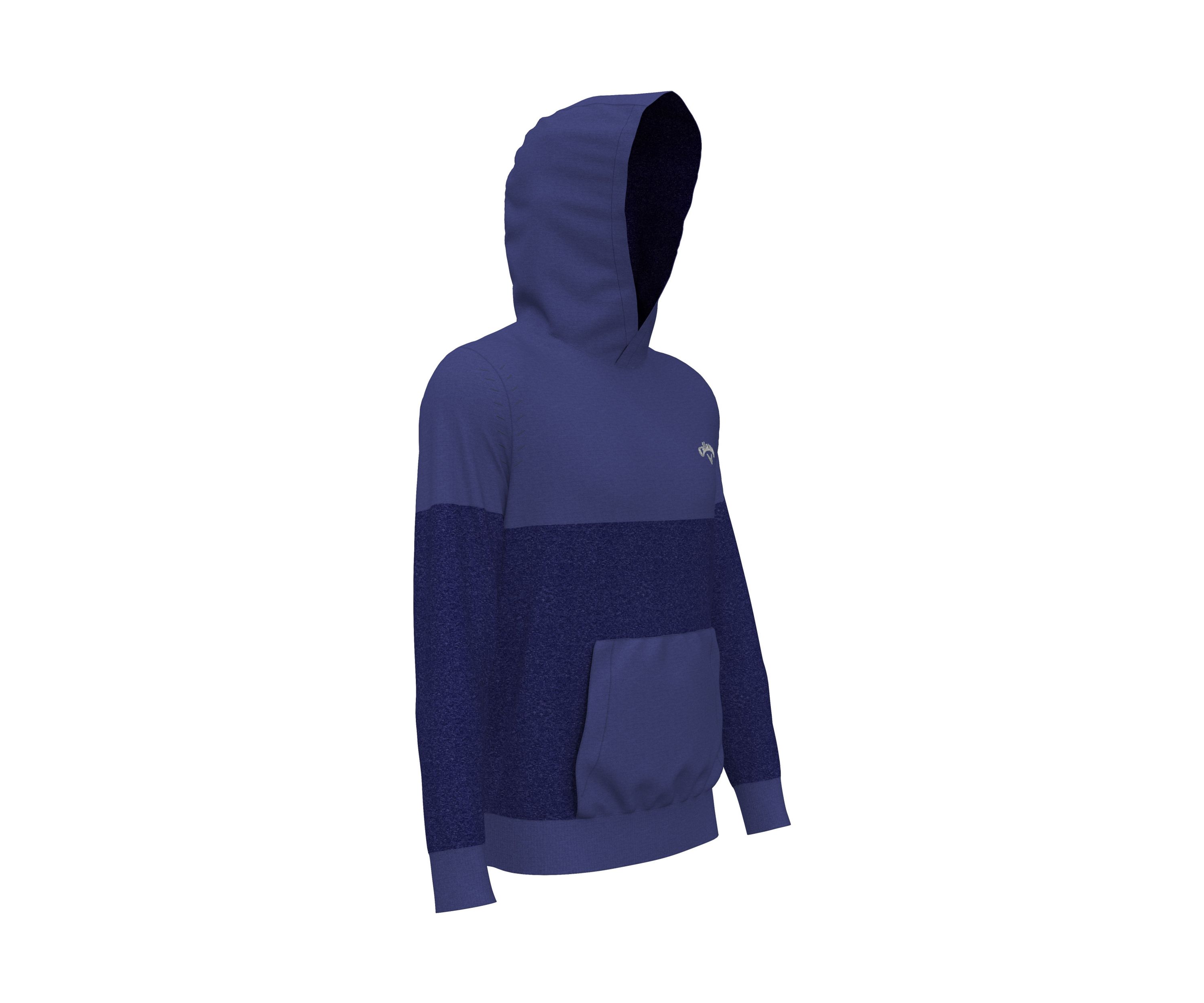 Mens Color Block Performance Pullover Golf Hoodie