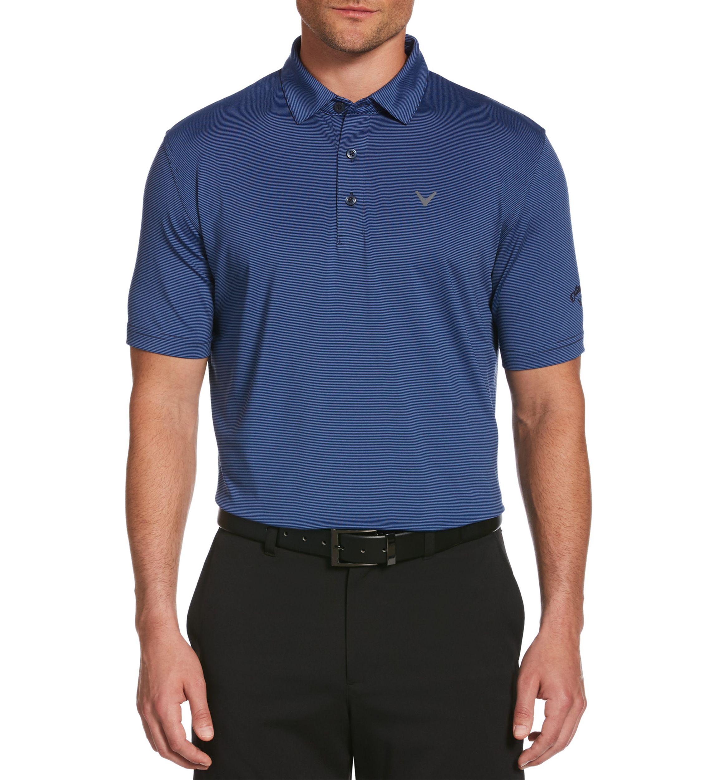 Pro Spin Fine Line Short Sleeve Golf Polo Shirt