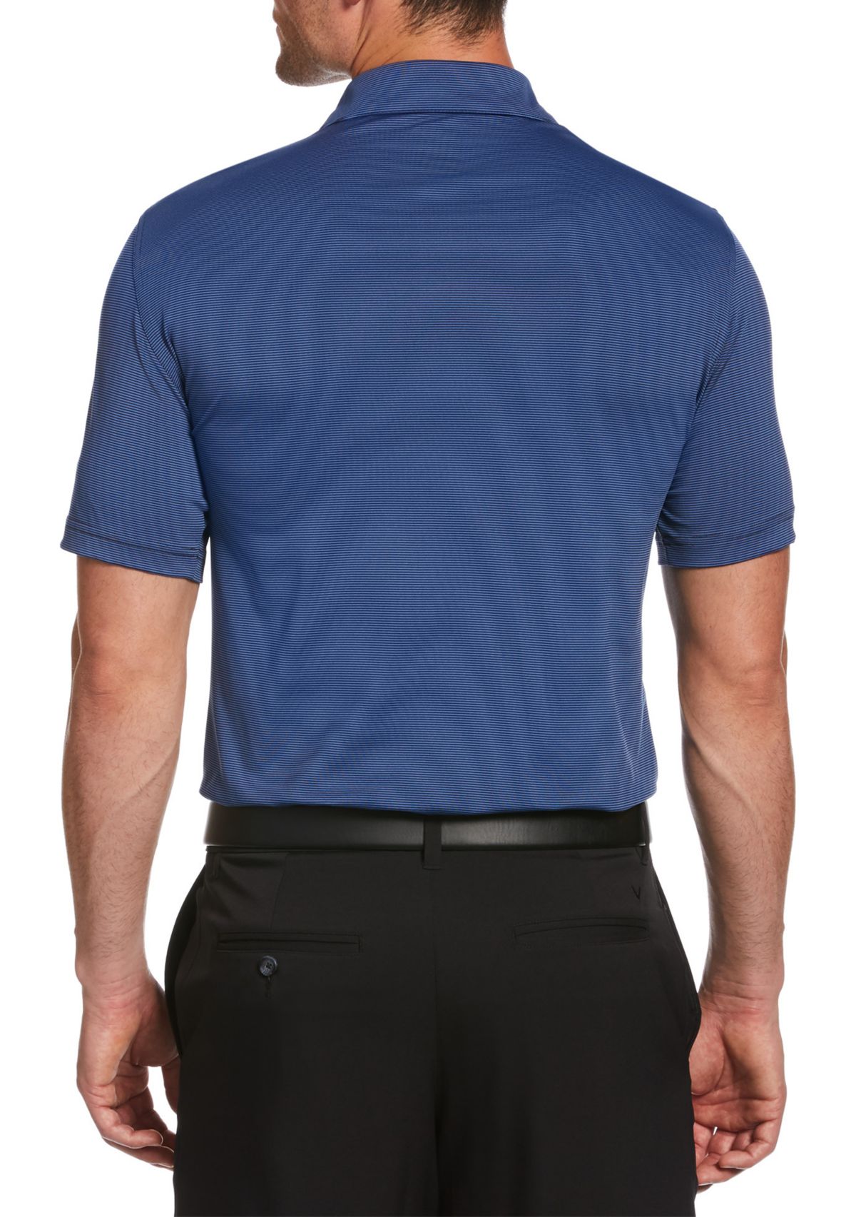 Pro Spin Fine Line Short Sleeve Golf Polo Shirt
