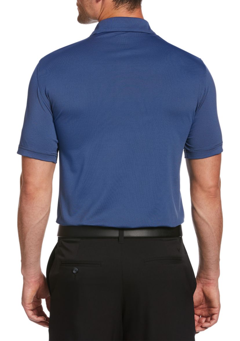Pro Spin Fine Line Short Sleeve Golf Polo Shirt