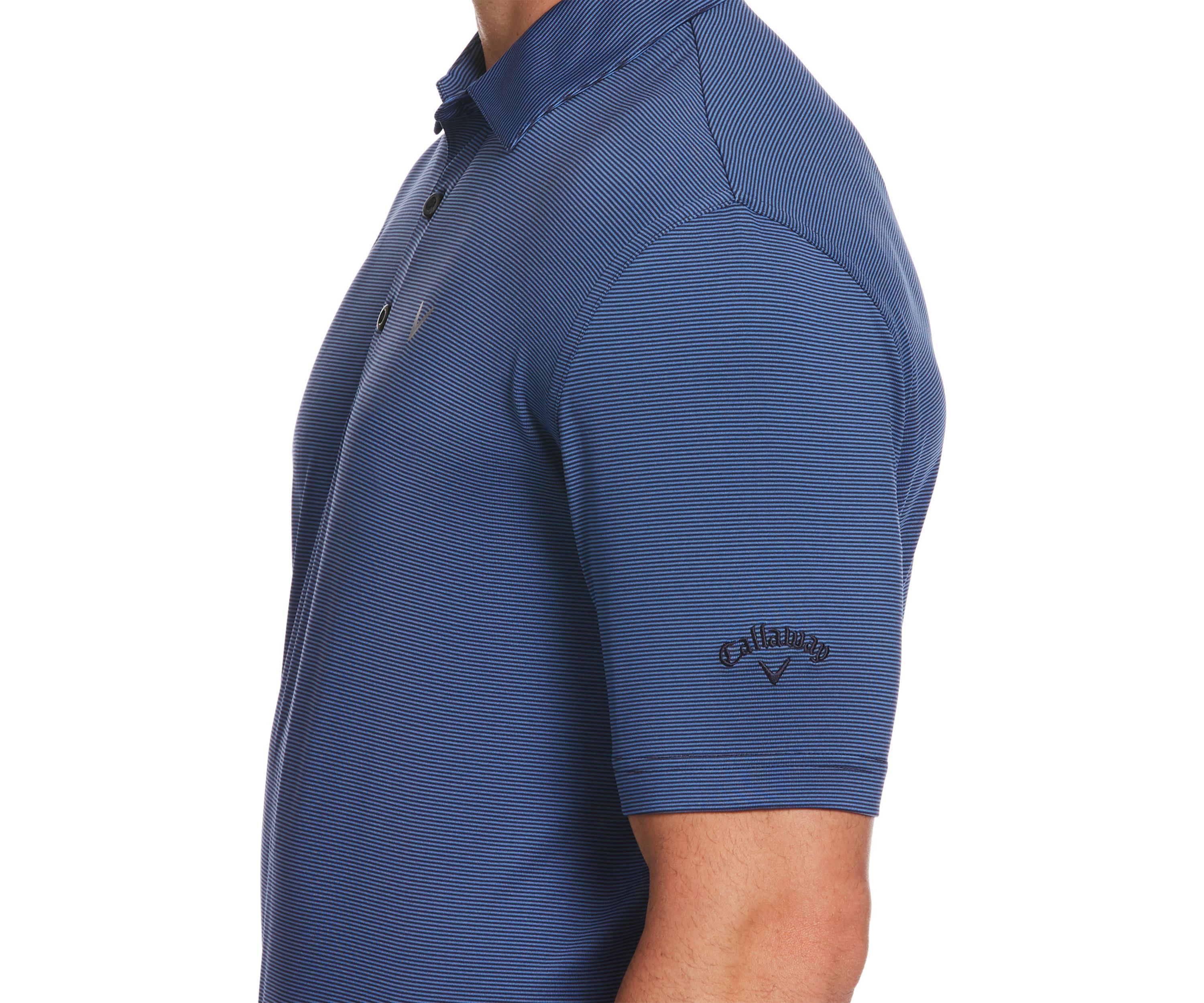 Pro Spin Fine Line Short Sleeve Golf Polo Shirt