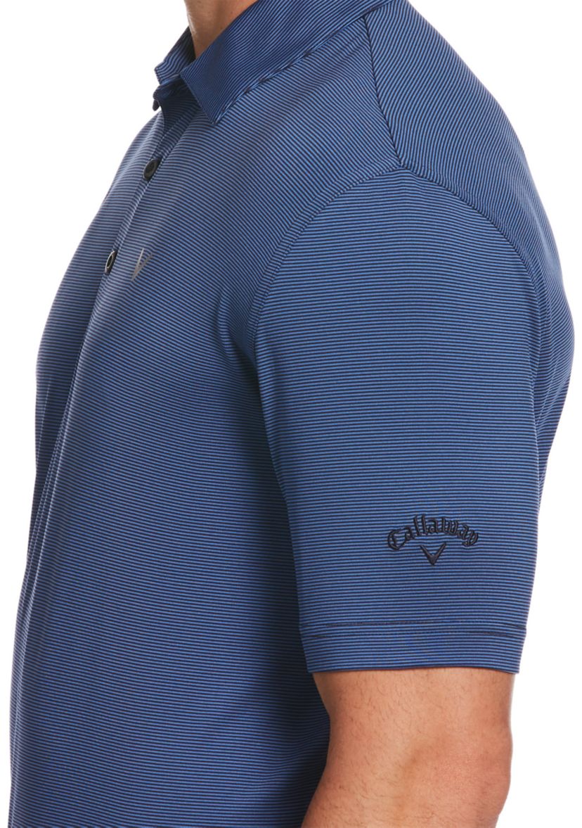 Pro Spin Fine Line Short Sleeve Golf Polo Shirt
