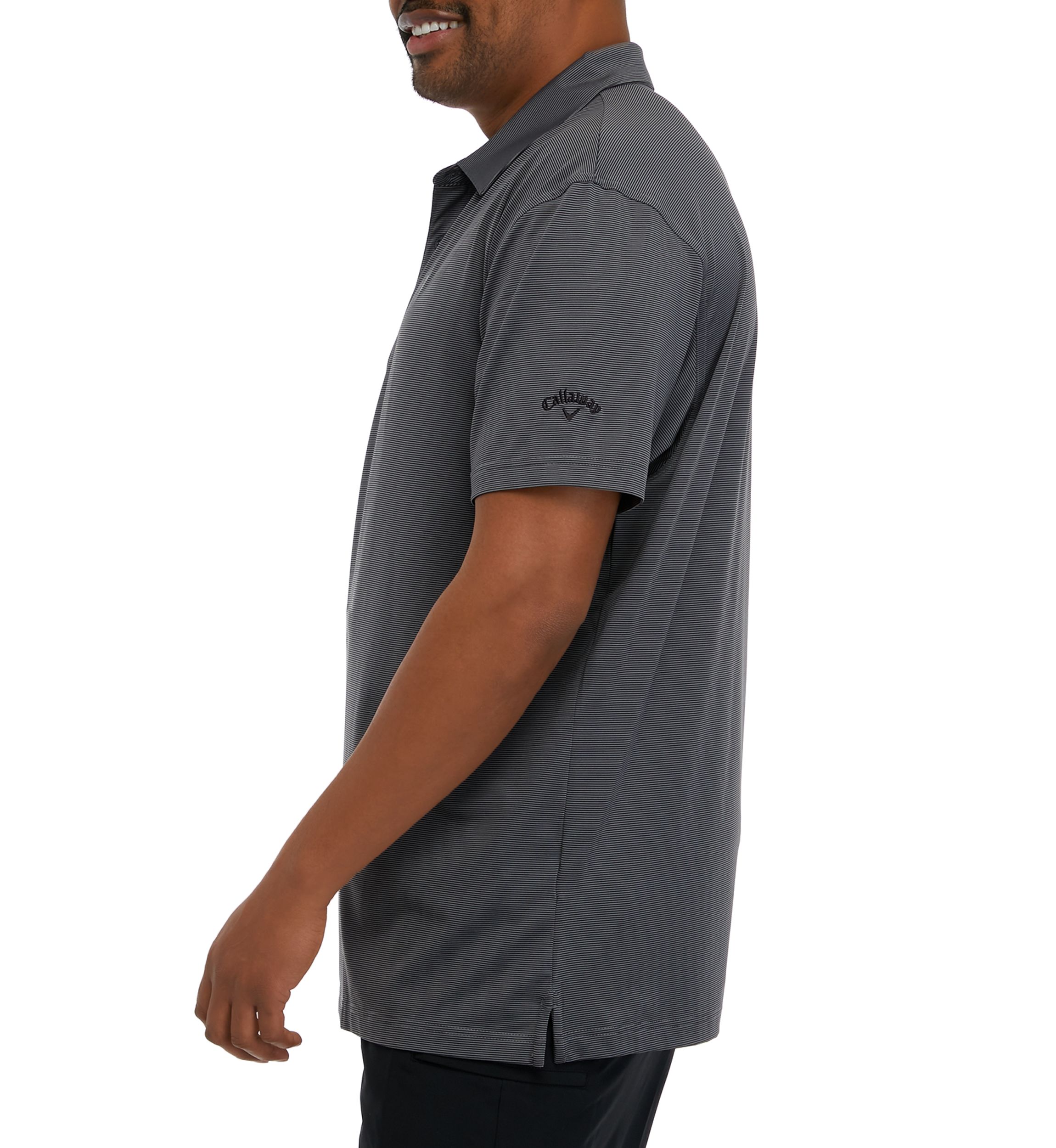 Big & Tall Pro Spin Fine Line Short Sleeve Golf Polo Shirt
