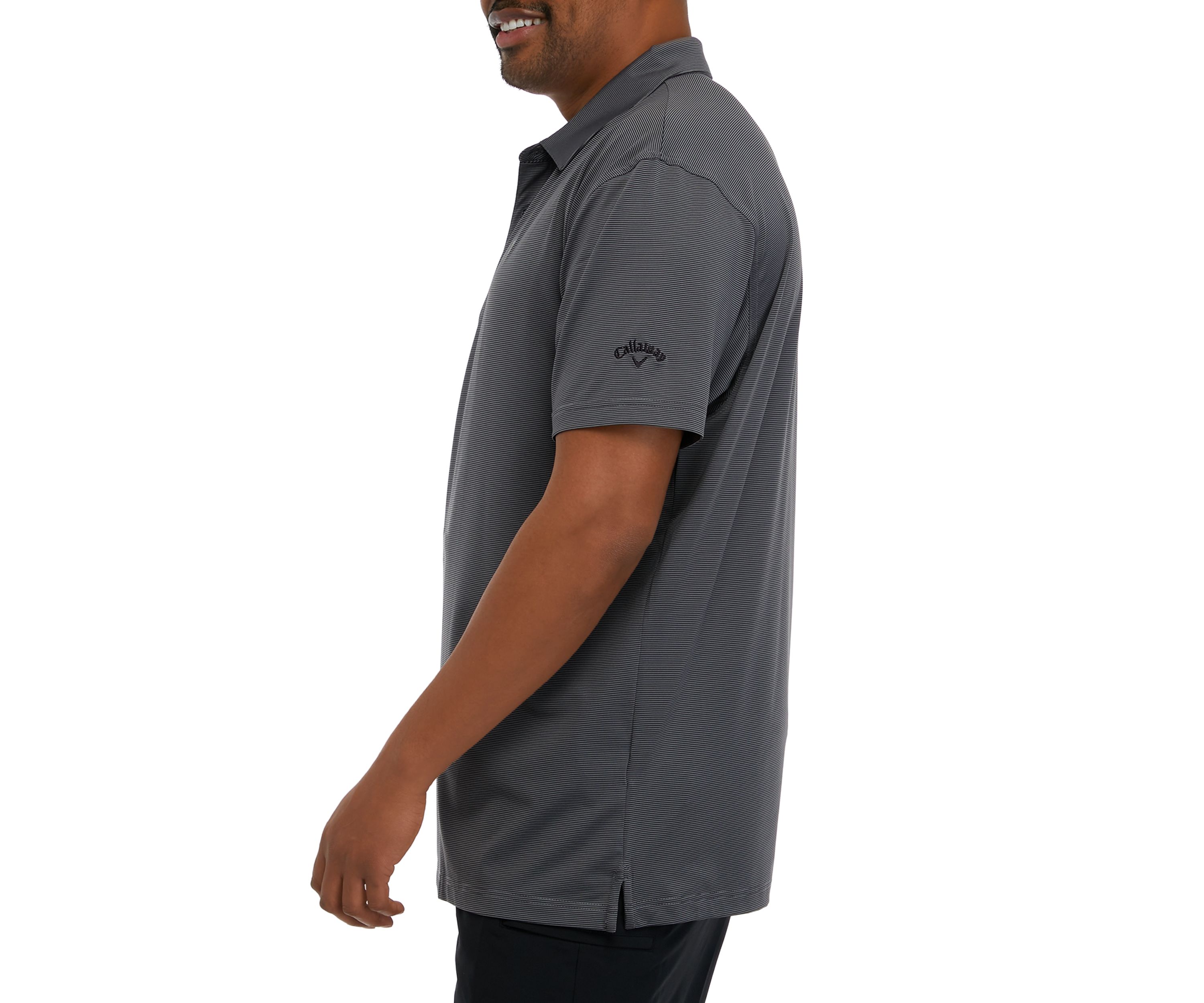 Big & Tall Pro Spin Fine Line Short Sleeve Golf Polo Shirt