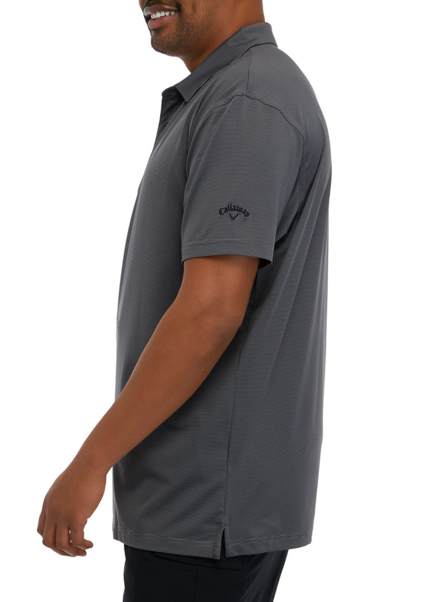 Big & Tall Pro Spin Fine Line Short Sleeve Golf Polo Shirt