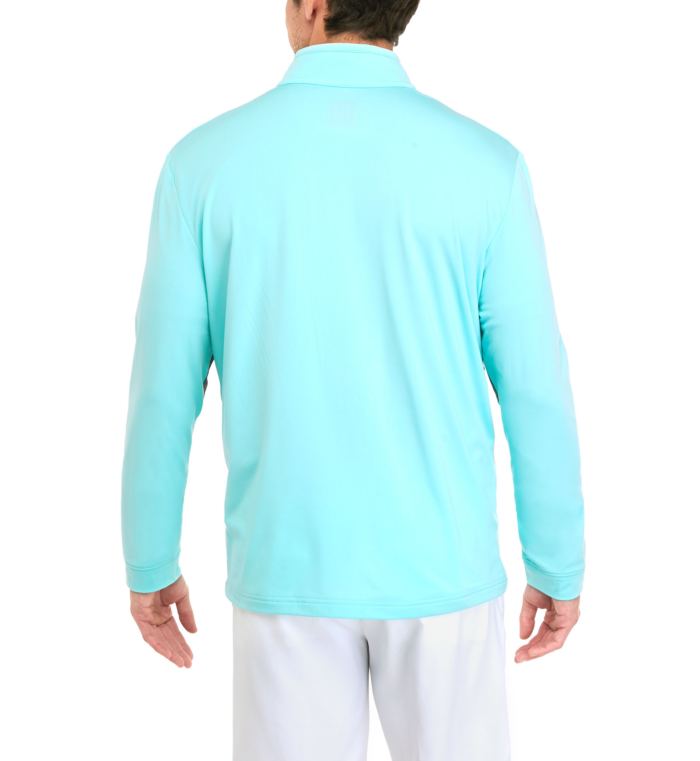 Mens Ultra Light Aquapel® 1/4 Zip Golf Pullover Sweatshirt
