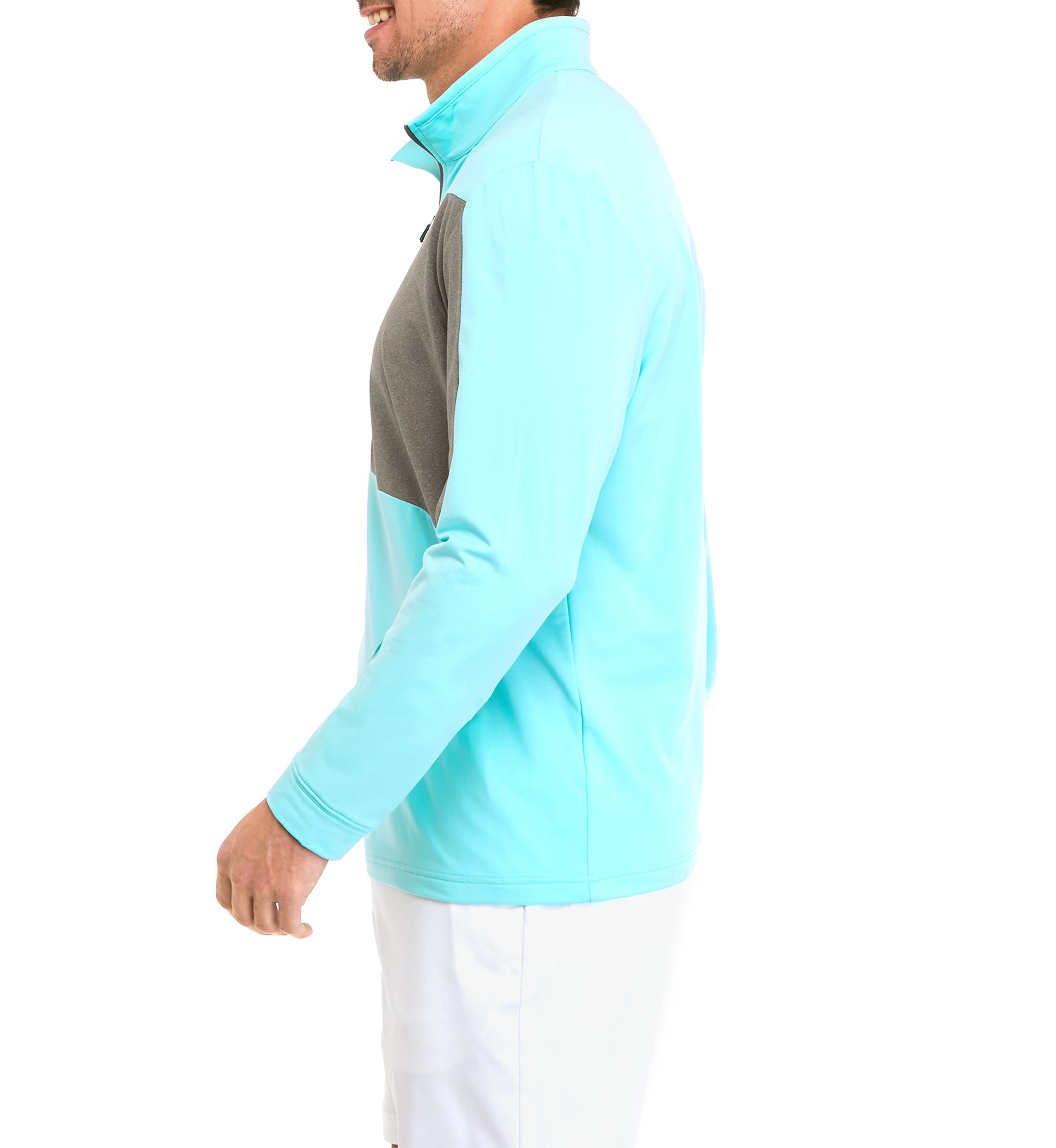 Mens Ultra Light Aquapel® 1/4 Zip Golf Pullover Sweatshirt