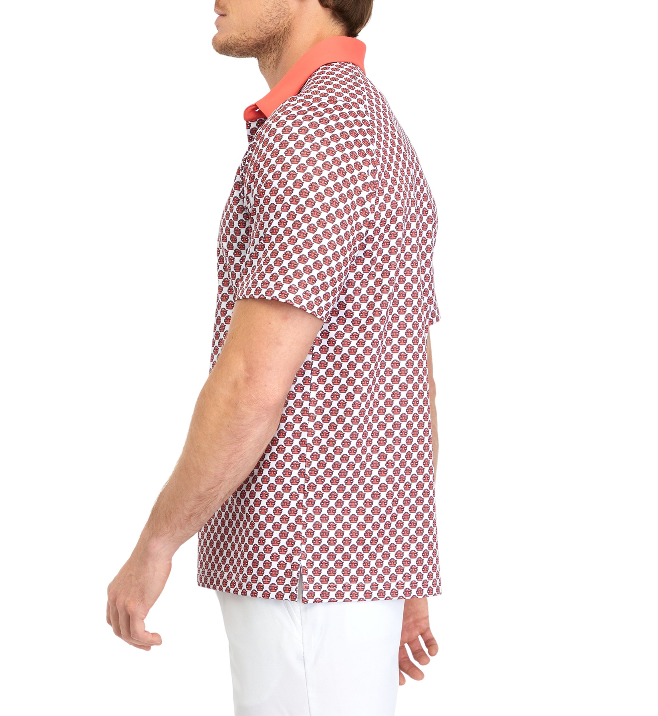 Boombox Print Polo Shirt