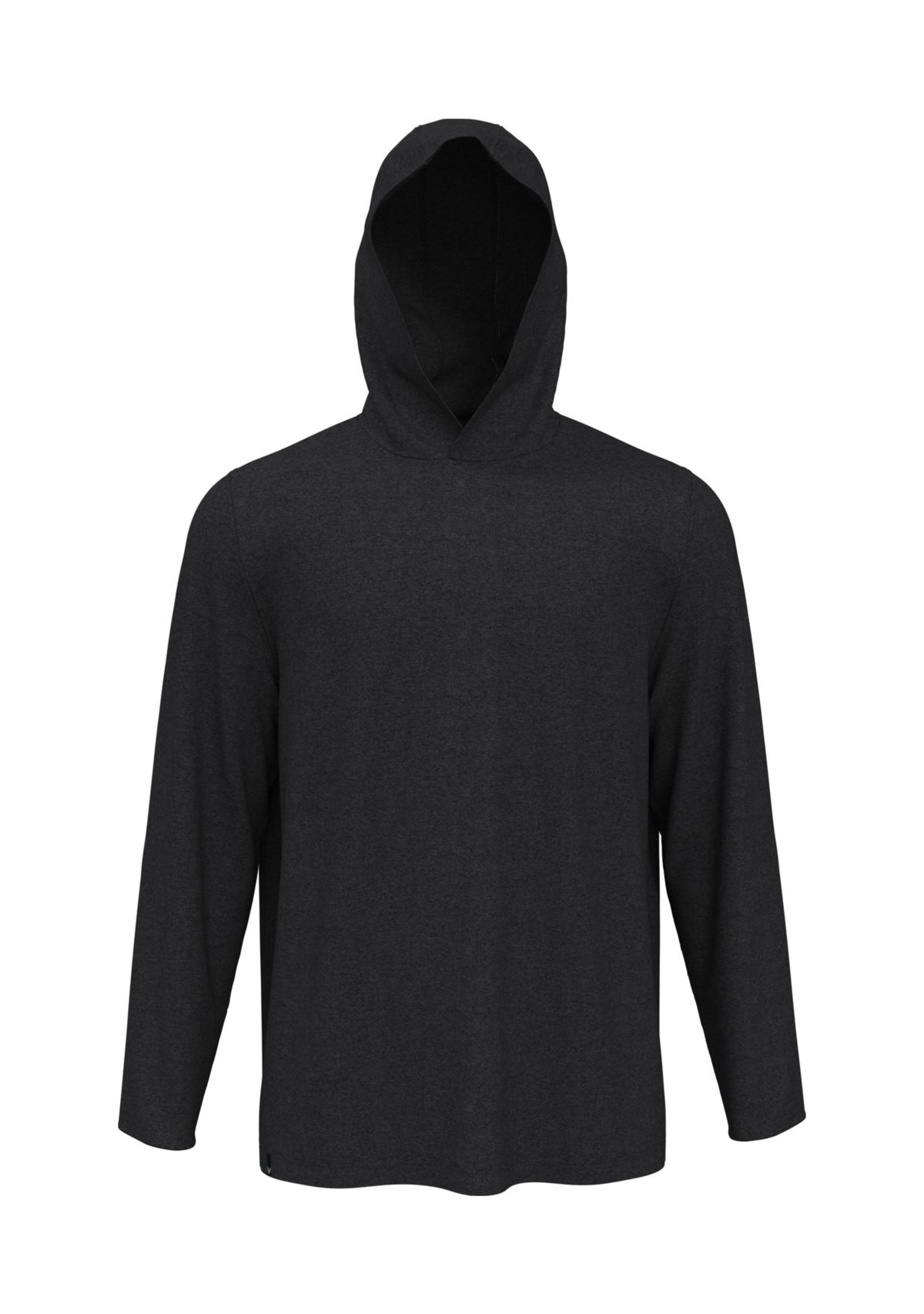 Mens Long Sleeve Crossover Performance Hoodie