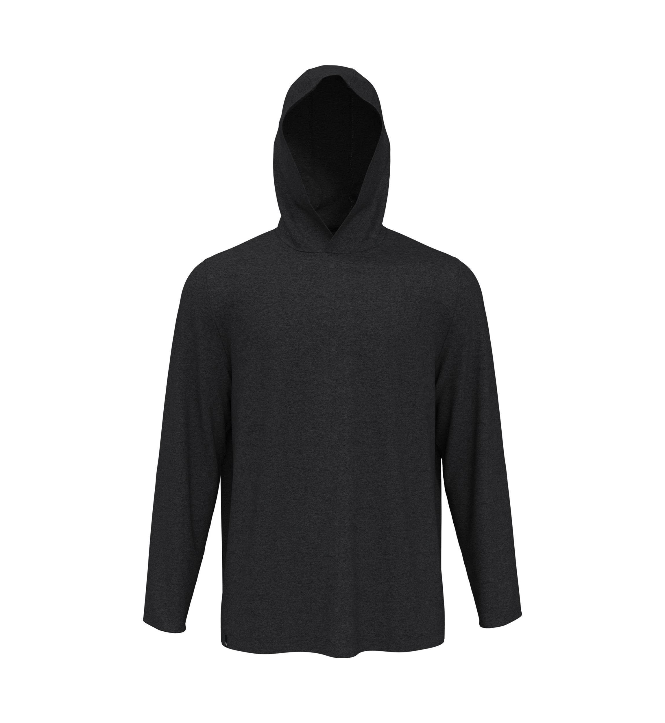 Mens Long Sleeve Crossover Performance Hoodie