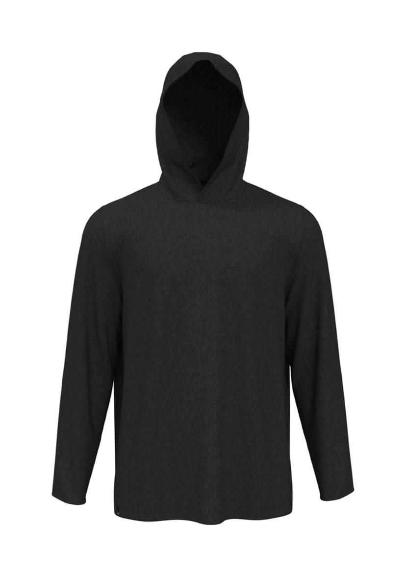 Mens Long Sleeve Crossover Performance Hoodie