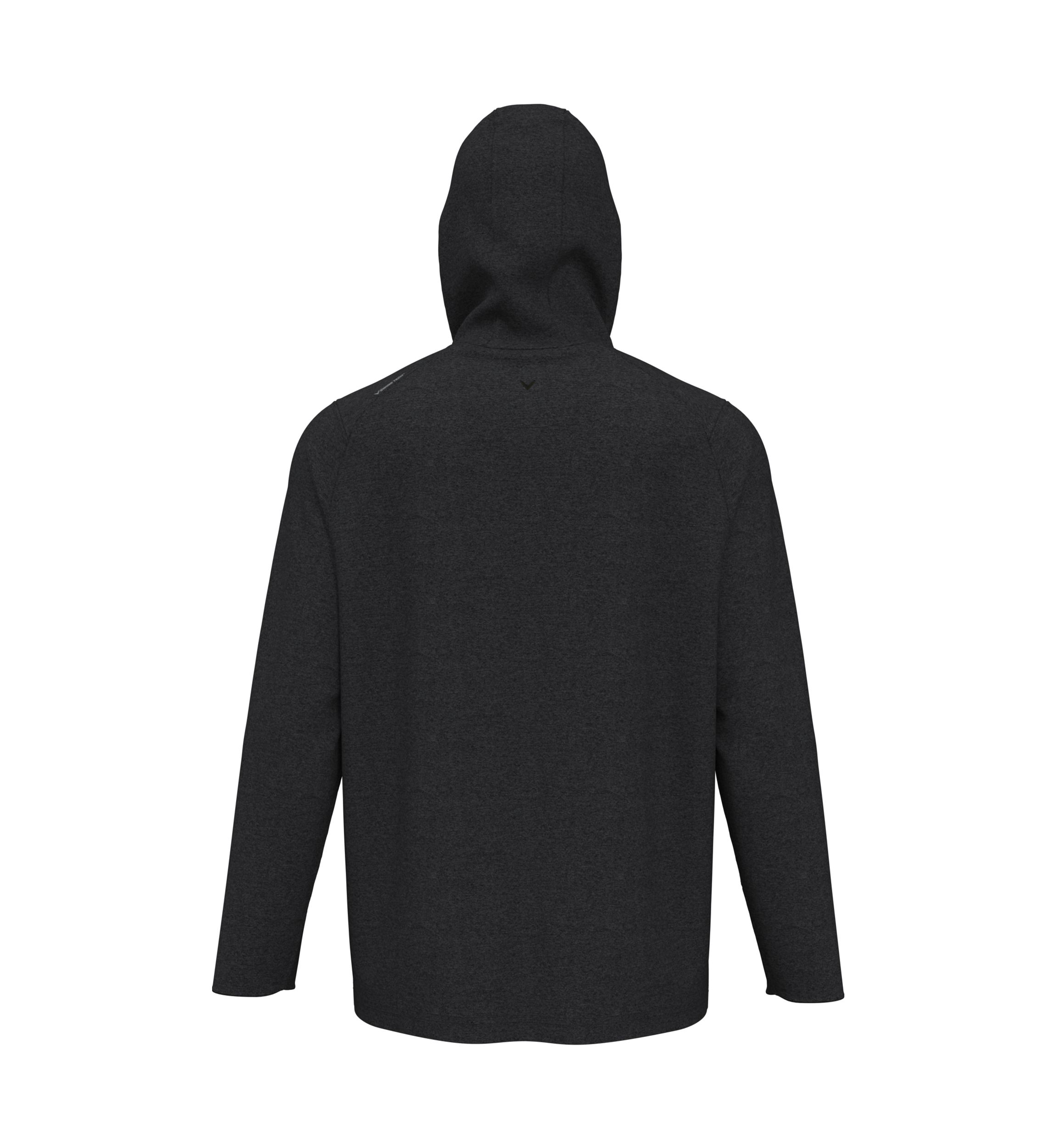 Mens Long Sleeve Crossover Performance Hoodie