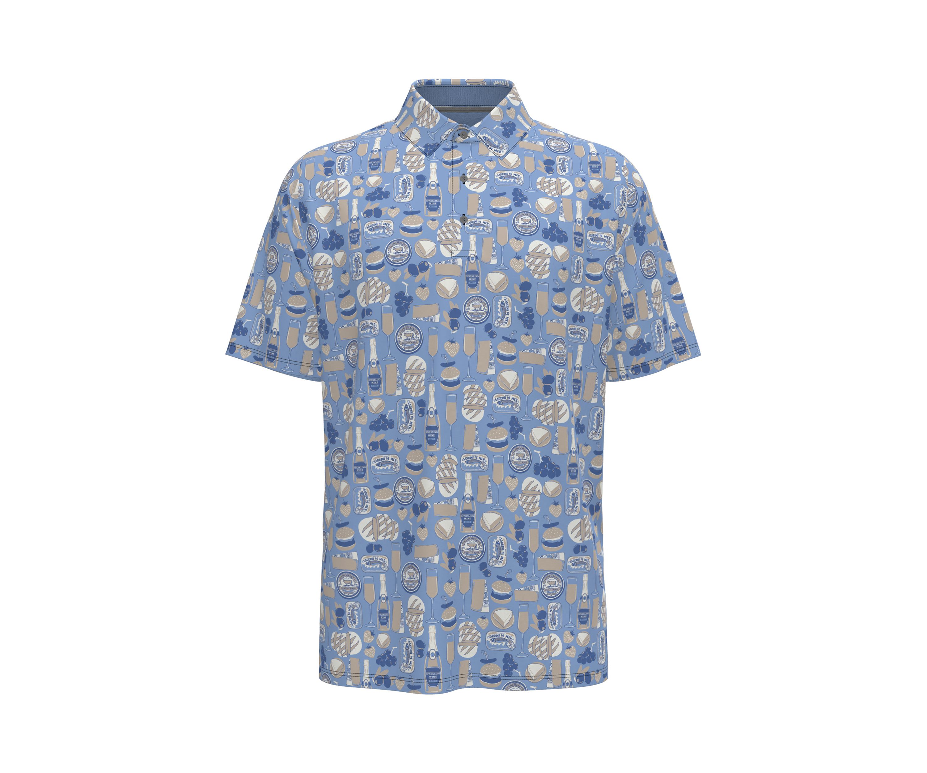 Mens Celebration Feast Polo Shirt