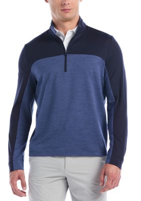 Callaway Golf Men's Weather Series Lightweight Lux Touch Long Sleeve Golf 1/4 Zip Pullover, 2XL