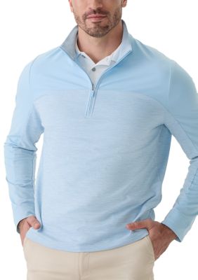 Callaway Golf Men's Weather Series Lightweight Lux Touch Long Sleeve Golf 1/4 Zip Pullover, 2XL