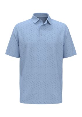 Callaway Golf Men's Big & Tall Short Sleeve Pro Spin Allover Chevron Print Polo Shirt
