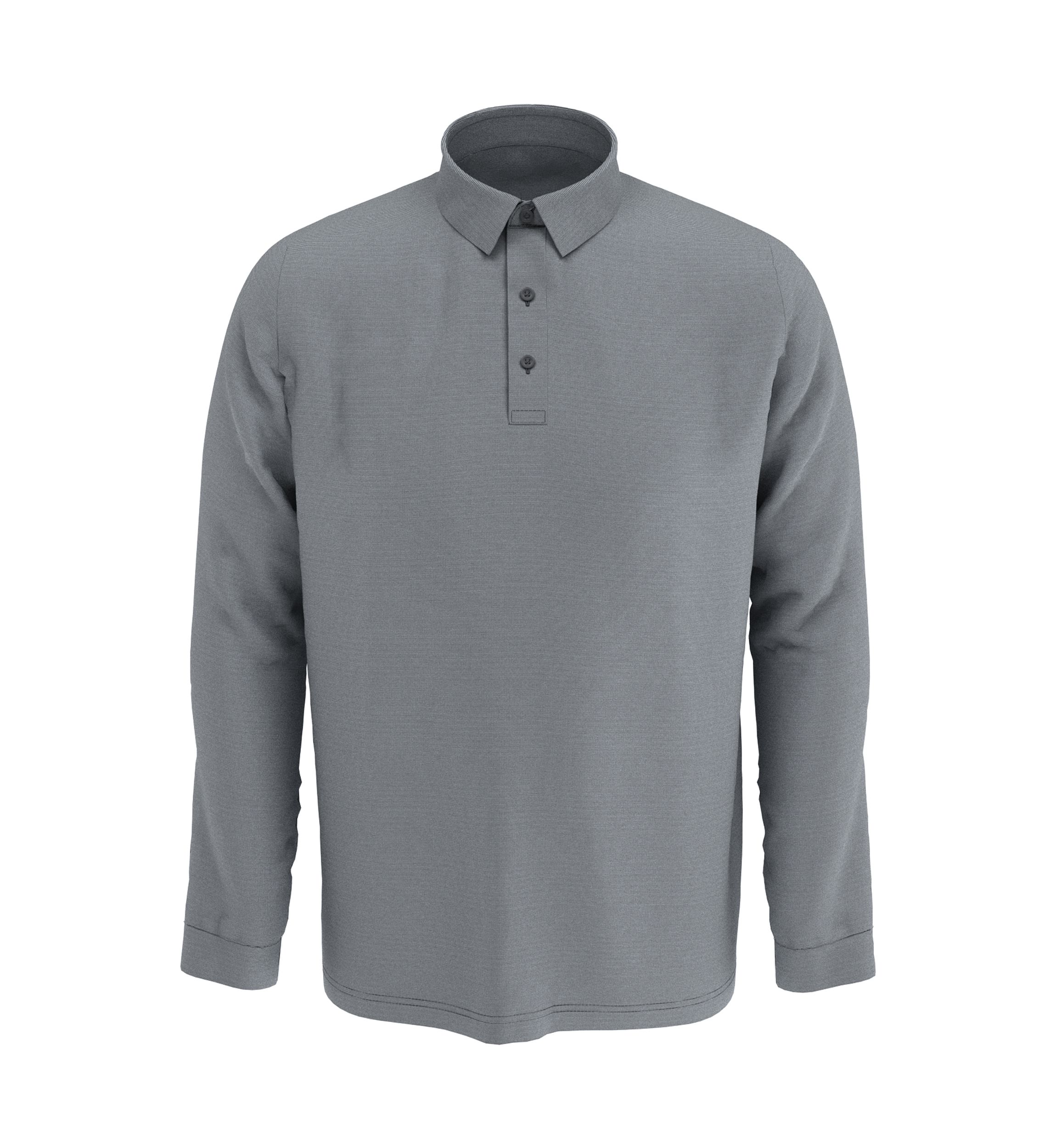 Big & Tall Long Sleeve Polo Shirt 