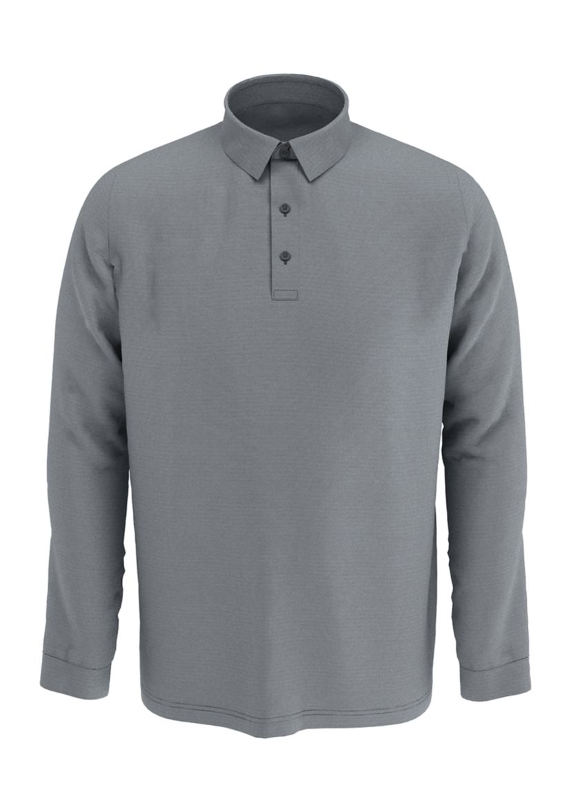 Big & Tall Long Sleeve Polo Shirt 