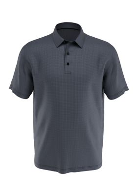 Callaway Golf Men's Big & Tall Chevron Foulard Print Short Sleeve Golf Polo Shirt