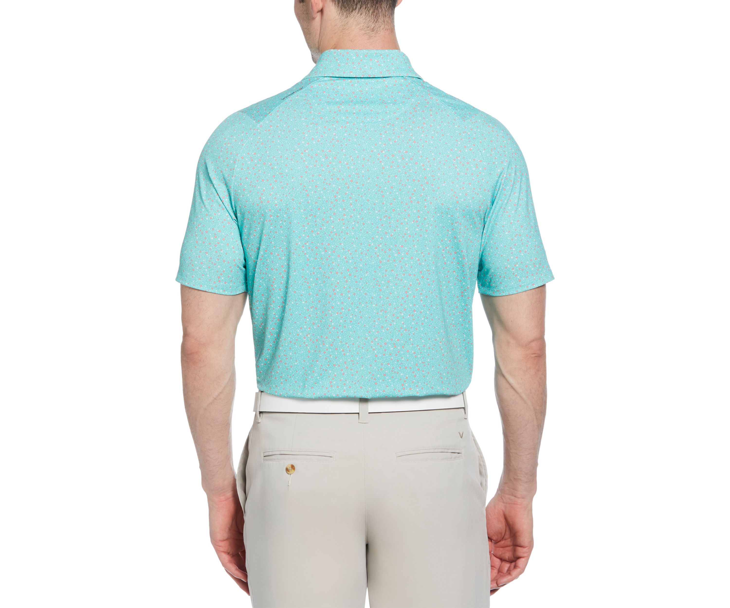 Mens Foulard Printed Golf Polo Shirt