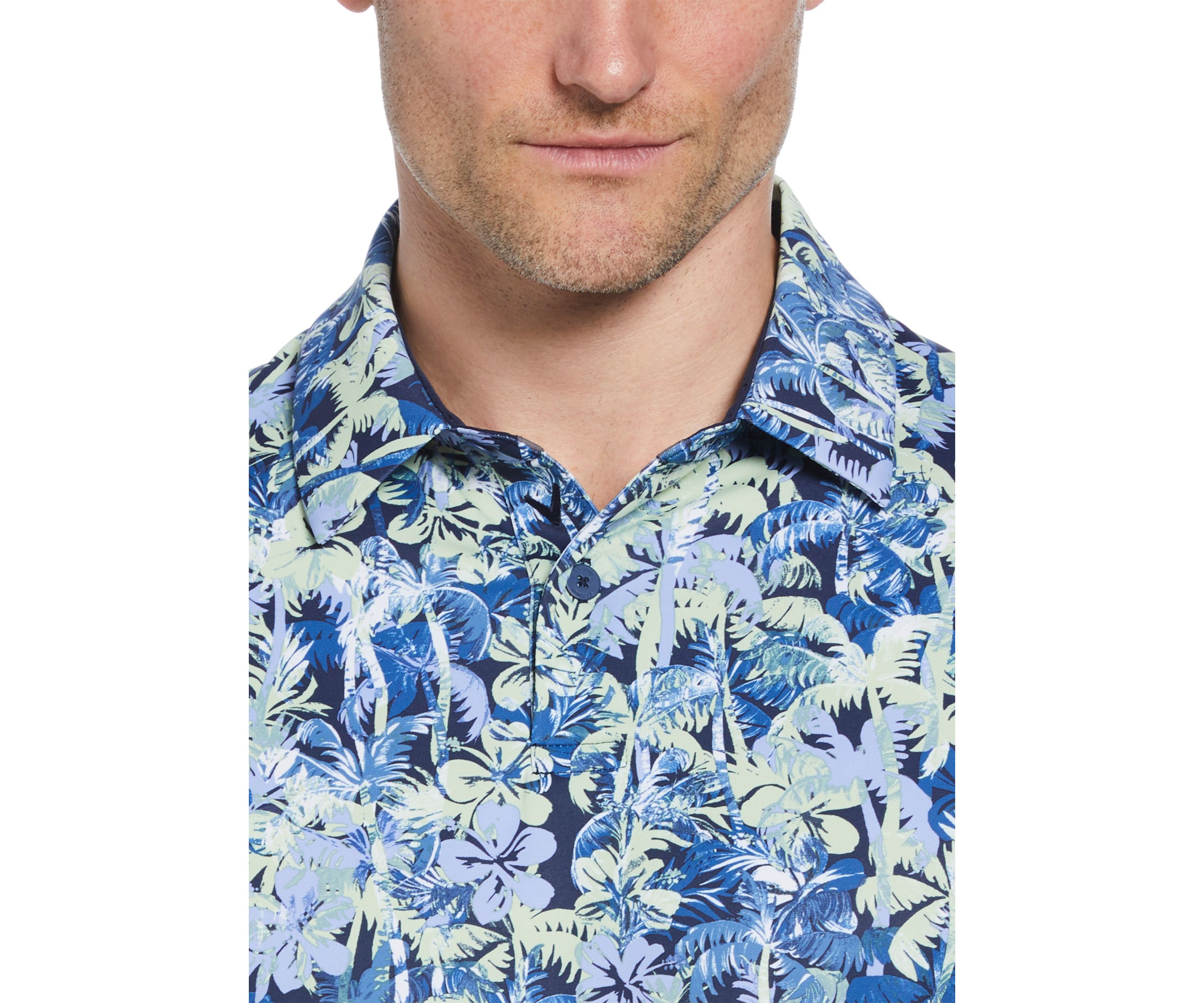 Mens Short Sleeve Sunrise Confetti Golf Shirt