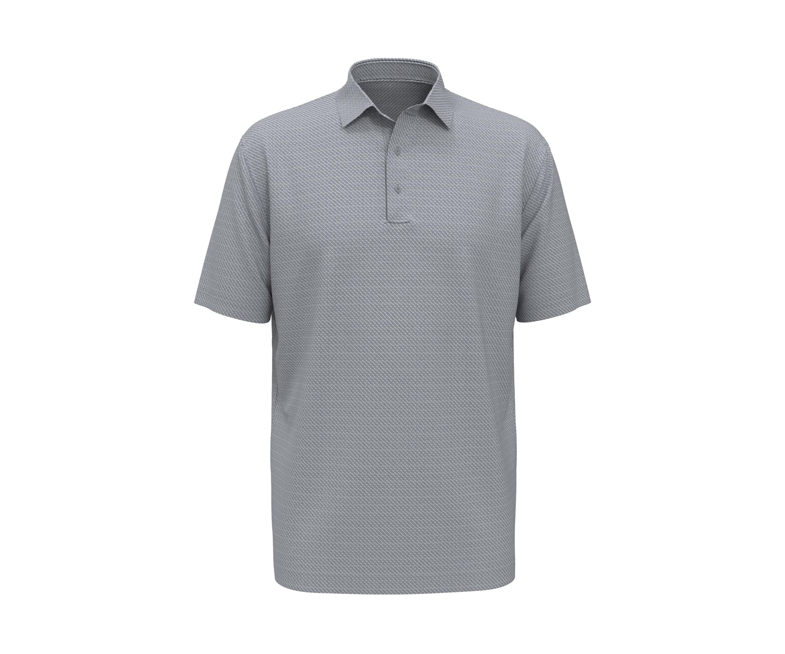 Mens Short Sleeve Pro Spin Jacquard Polo Shirt