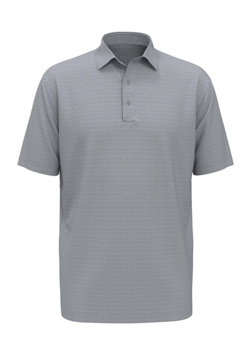Mens Short Sleeve Pro Spin Jacquard Polo Shirt