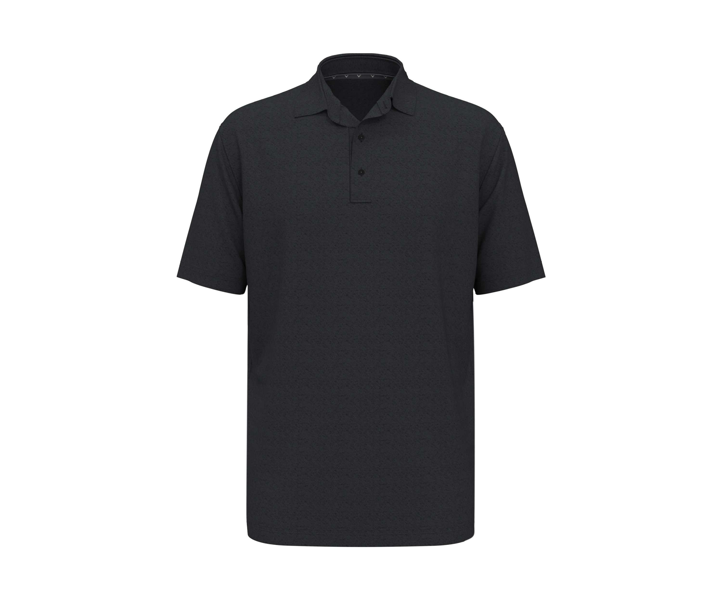 Big & Tall Short Sleeve Chevron Textured Polo Shirt 