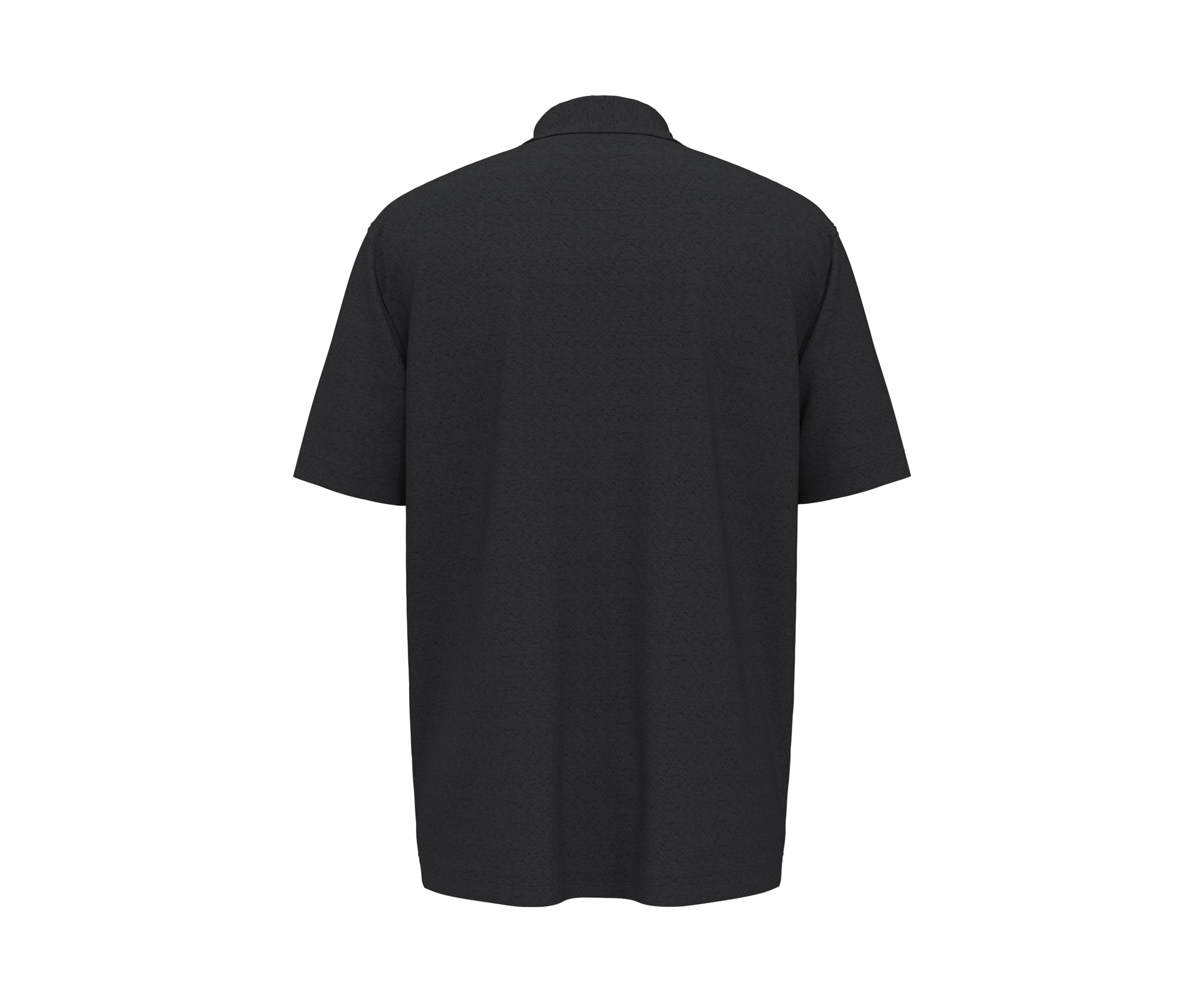 Big & Tall Short Sleeve Chevron Textured Polo Shirt 