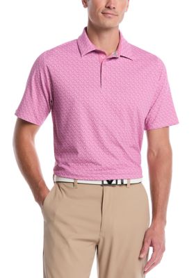 Callaway Golf Men's Short Sleeve Timeless Abstract Pattern Shirt, 2XL