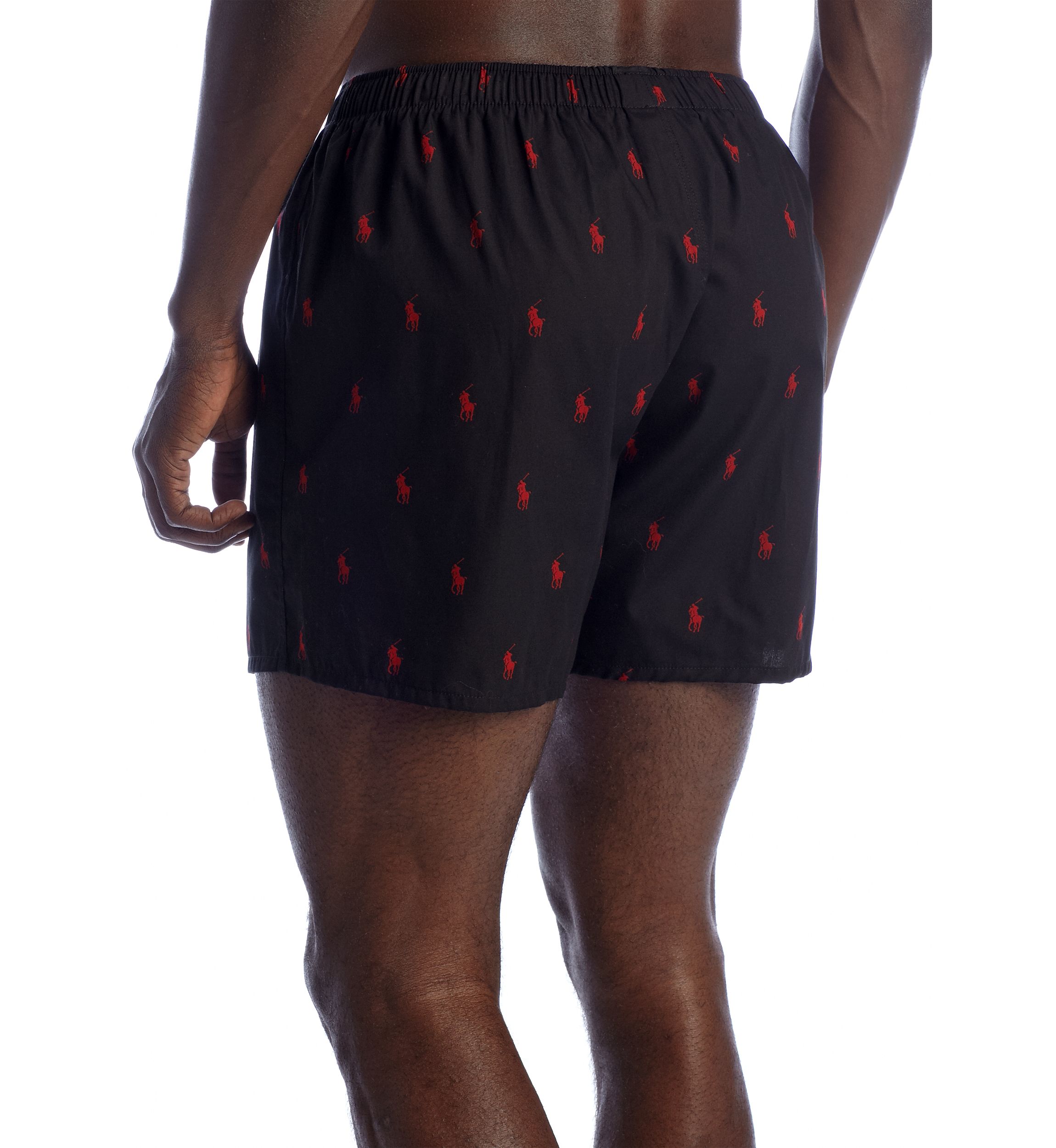 Classic-Fit Pony Print Woven Boxers