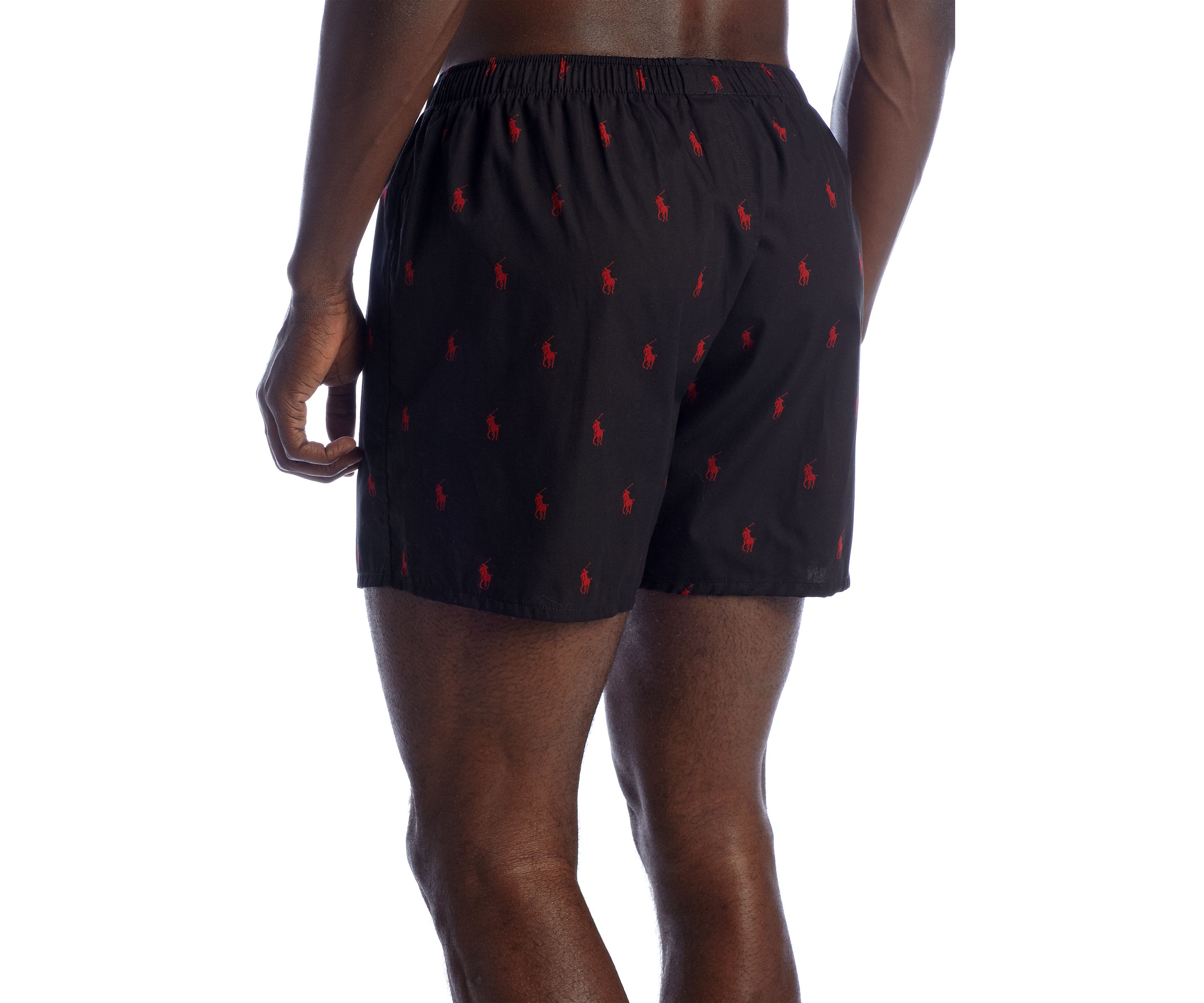Classic-Fit Pony Print Woven Boxers