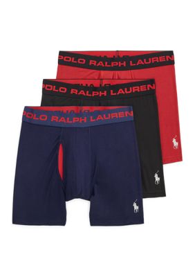 Polo Ralph Lauren Men's Perfect Pouch Boxer Briefs - 3-Pack