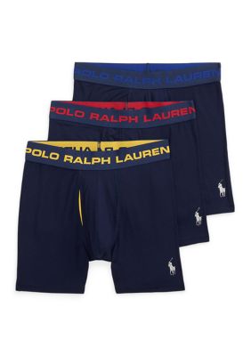 Polo Ralph Lauren Men's Perfect Pouch Boxer Briefs - 3-Pack