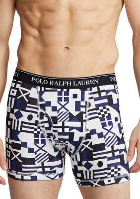 Stretch Classic Fit Long Leg Boxer Briefs - 3 Pack by Polo Ralph