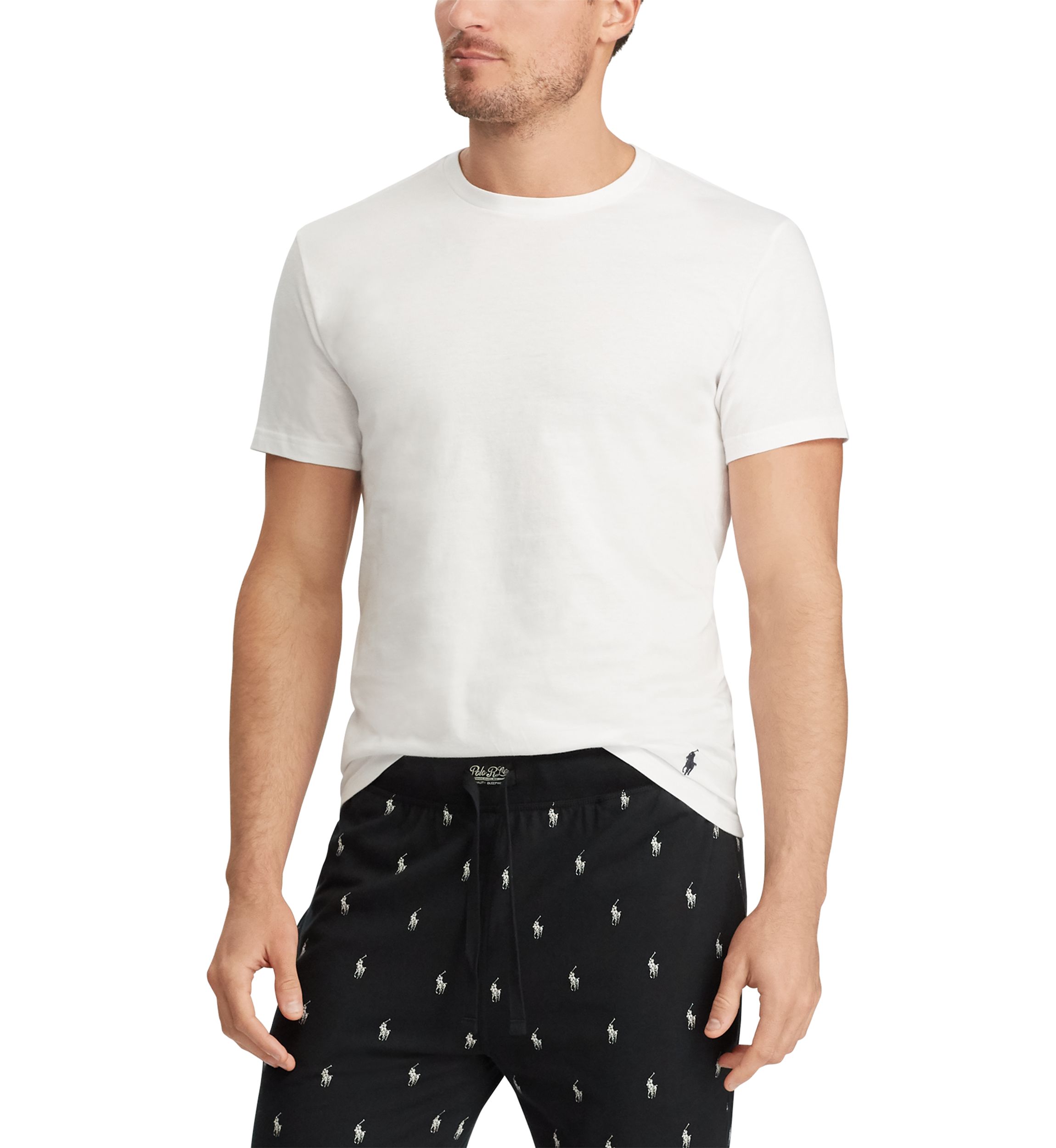 Crew Neck Undershirts - 3 Pack