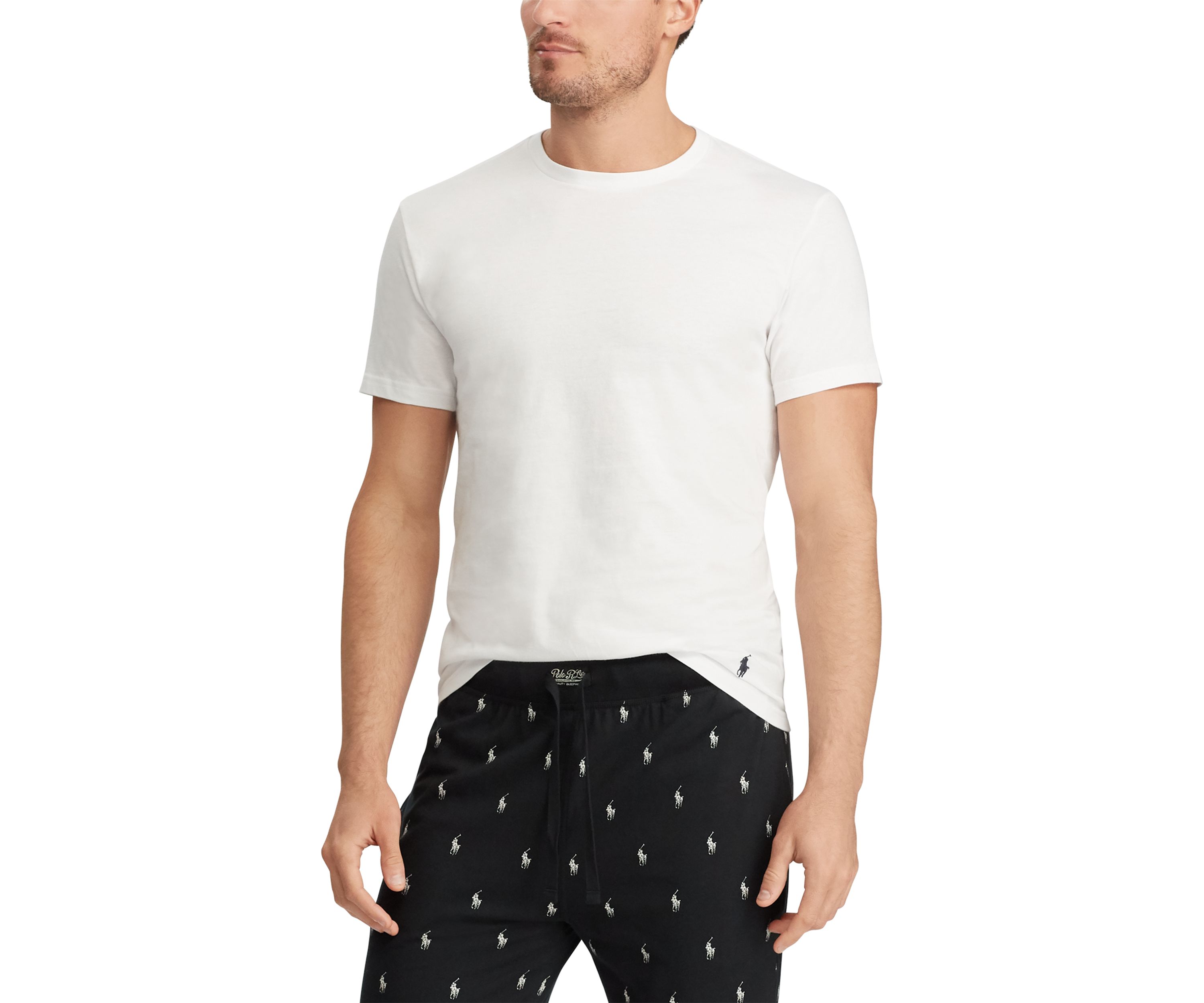 Crew Neck Undershirts - 3 Pack