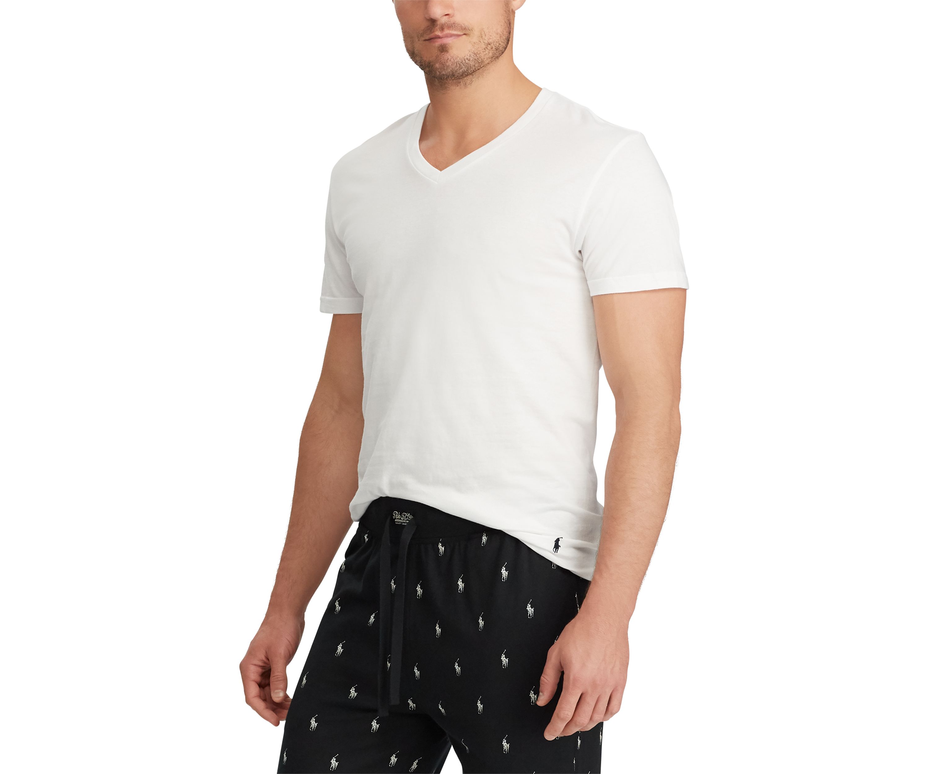 V-Neck Undershirts - 3 Pack