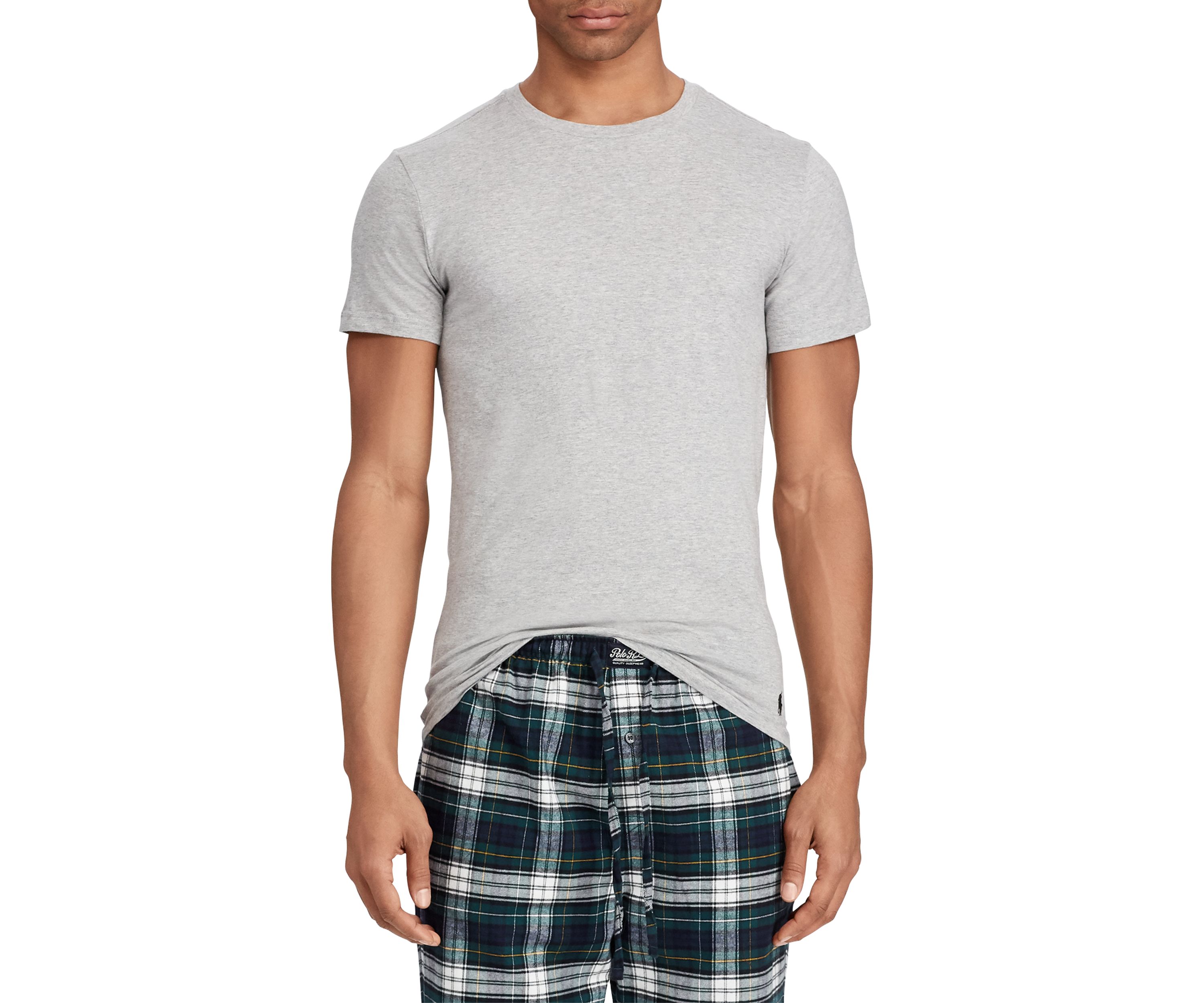 Slim Fit Crew Undershirts - 3 Pack