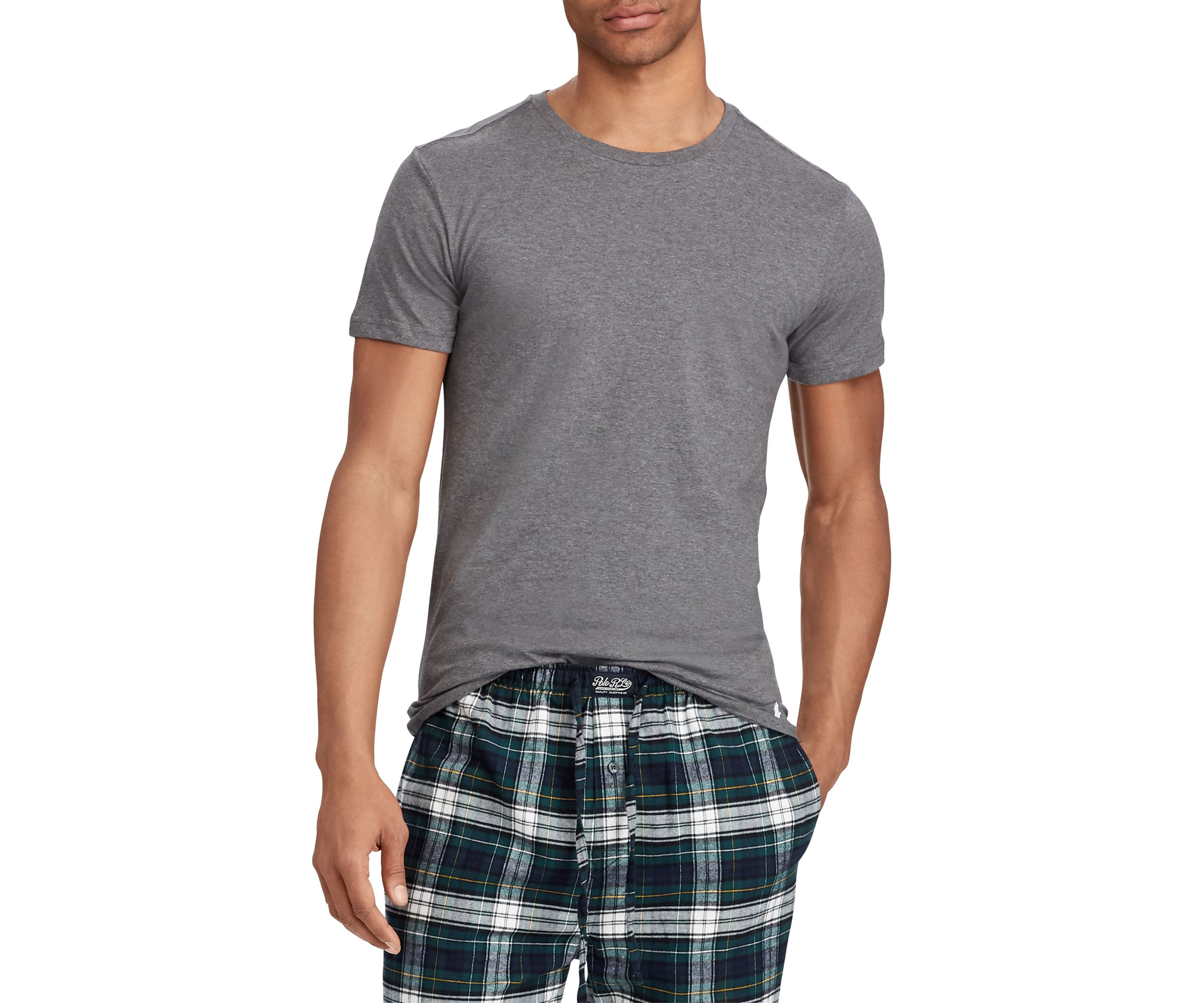 Slim Fit Crew Undershirts - 3 Pack