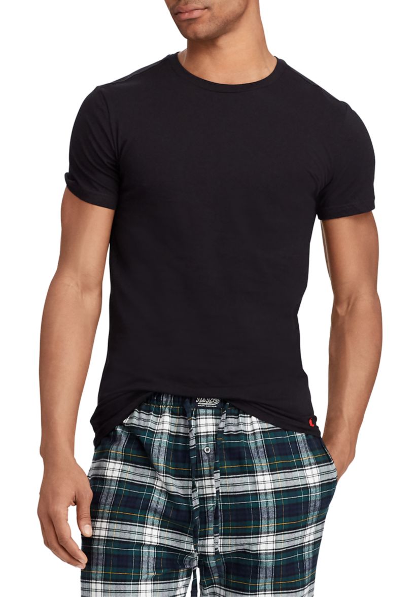 Slim Fit Crew Undershirts - 3 Pack