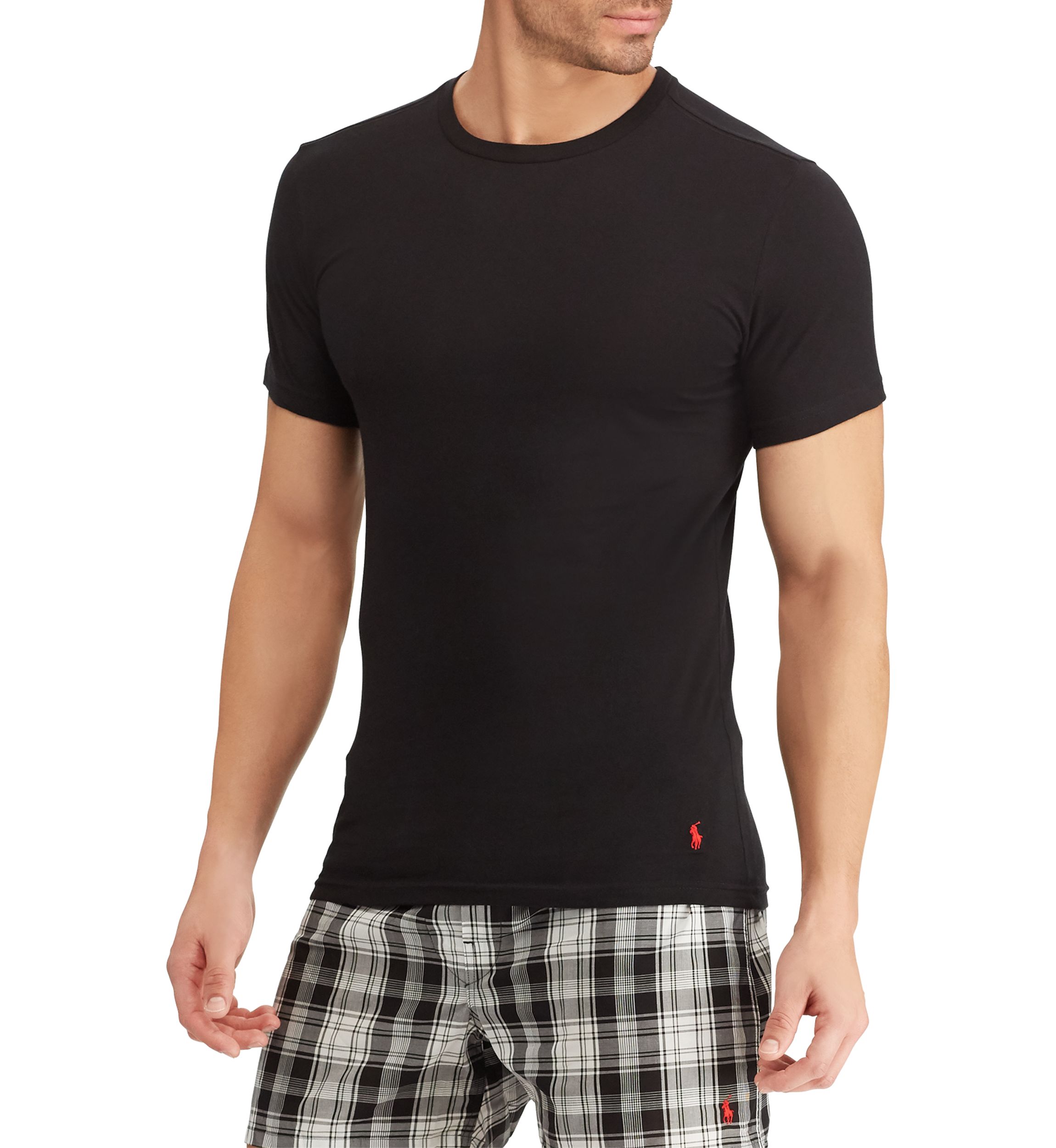 Slim Fit Crew Undershirts - 3 Pack
