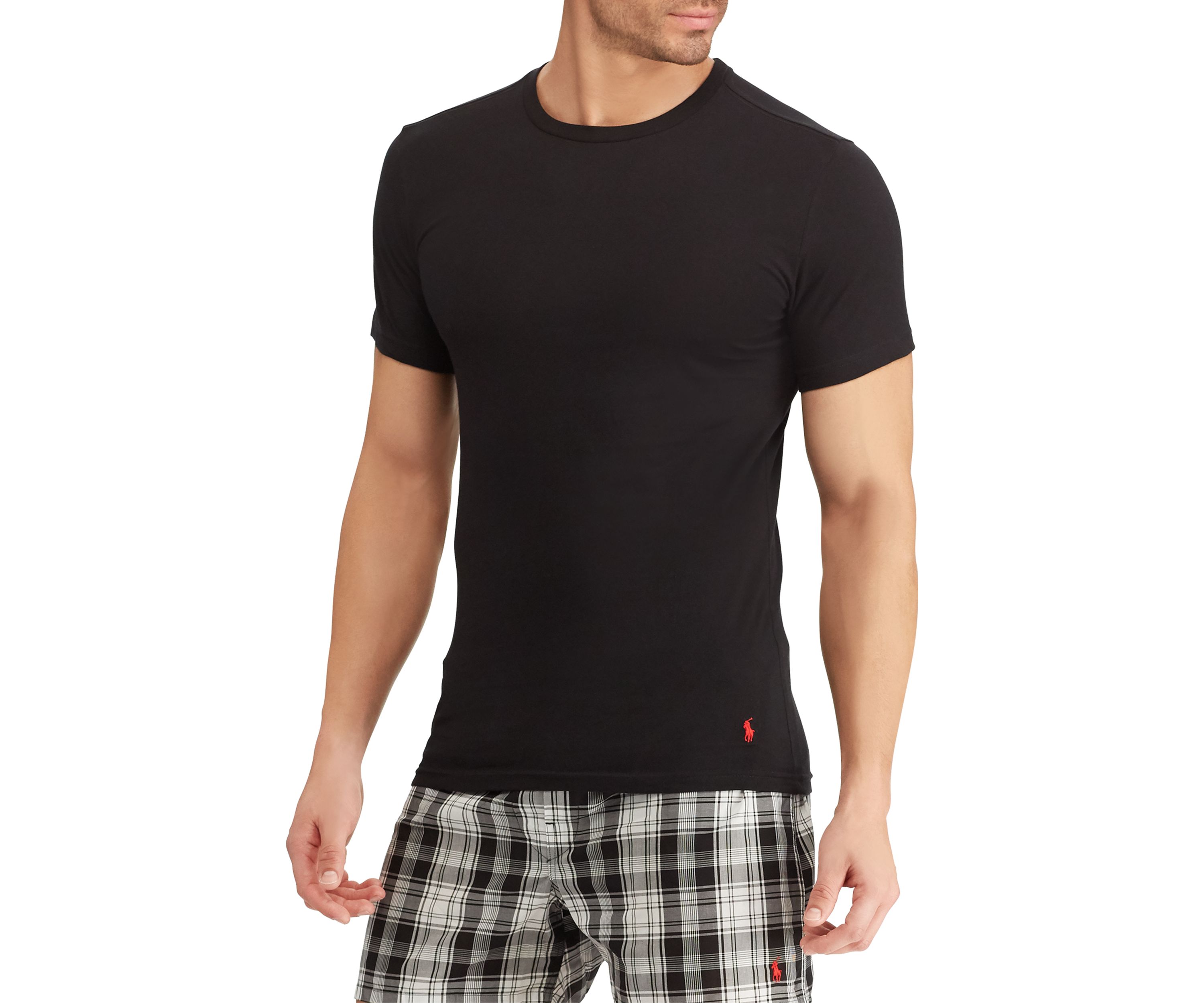 Slim Fit Crew Undershirts - 3 Pack