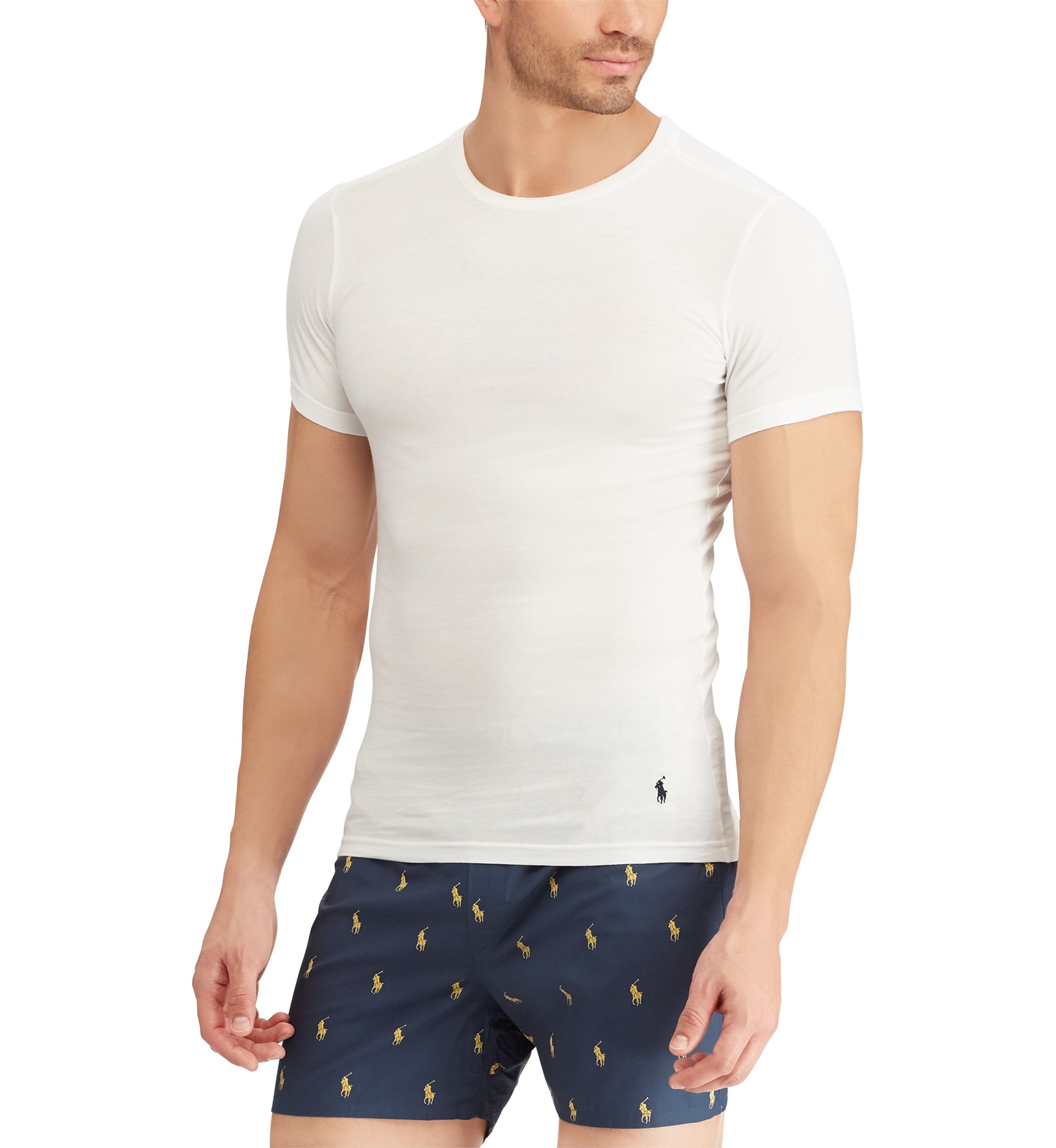 Slim Fit Crew Neck Undershirt - 3 Pack 