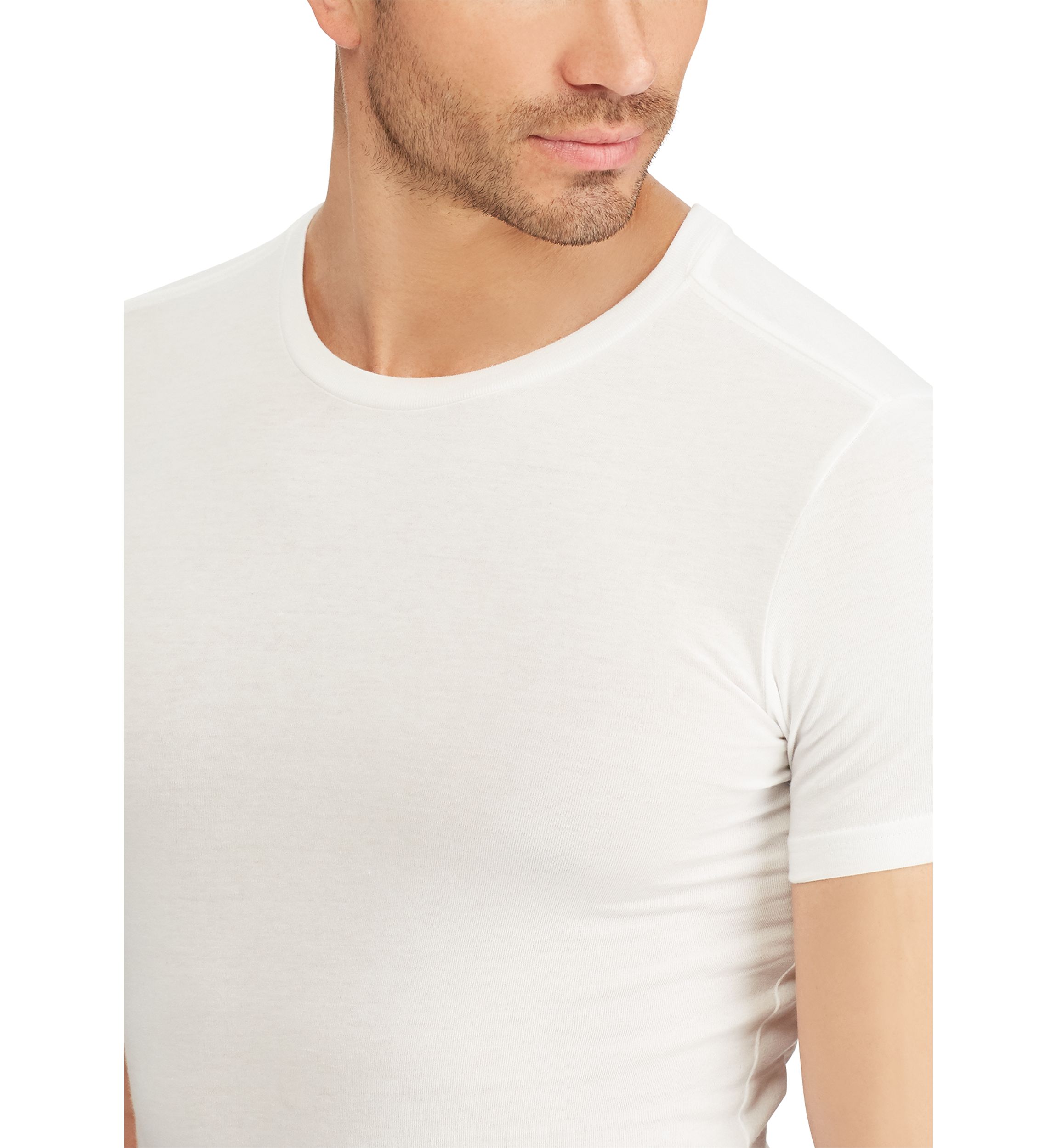 Slim Fit Crew Neck Undershirt - 3 Pack 
