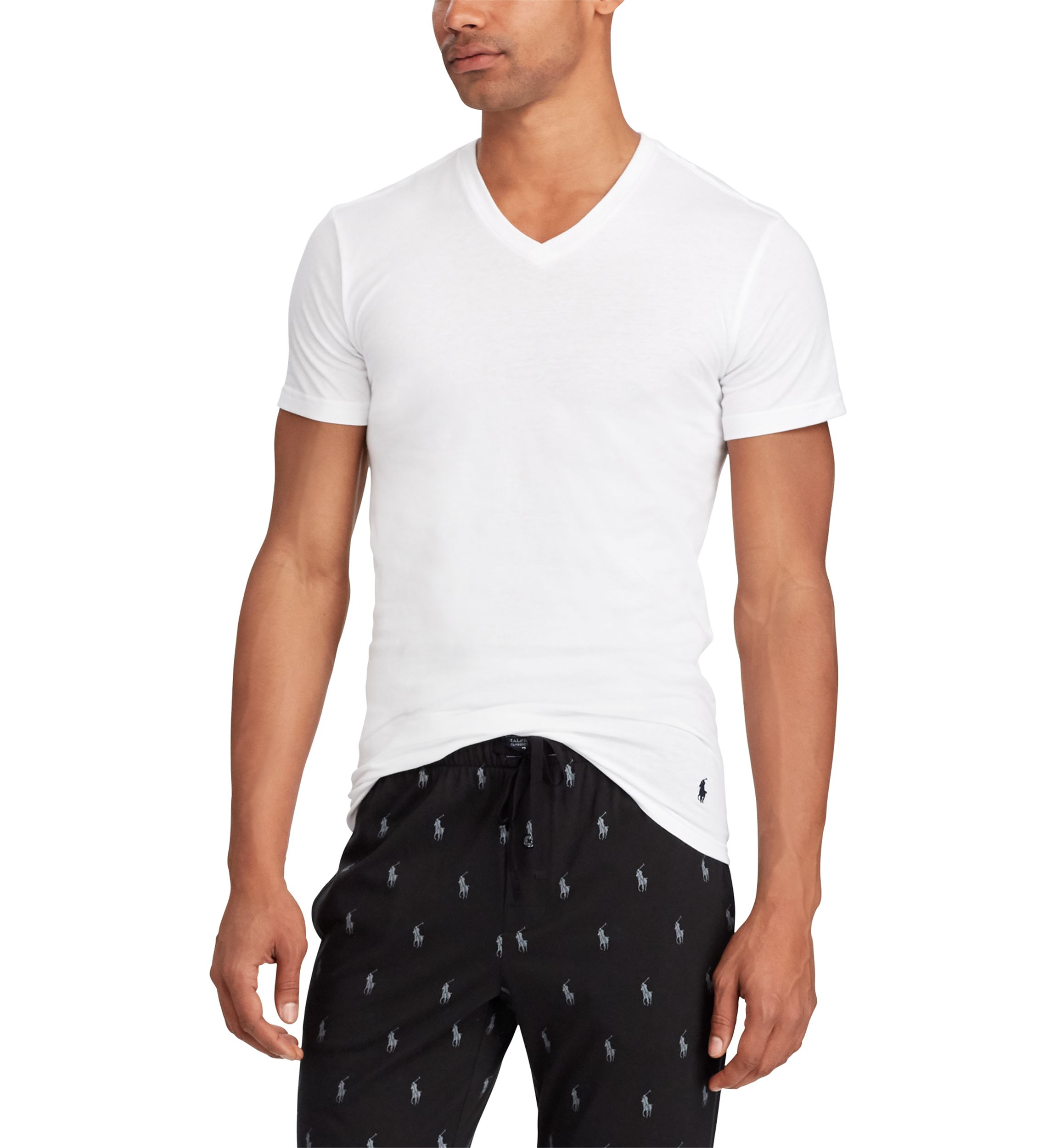 Slim Fit V-Neck Undershirt - 3 Pack