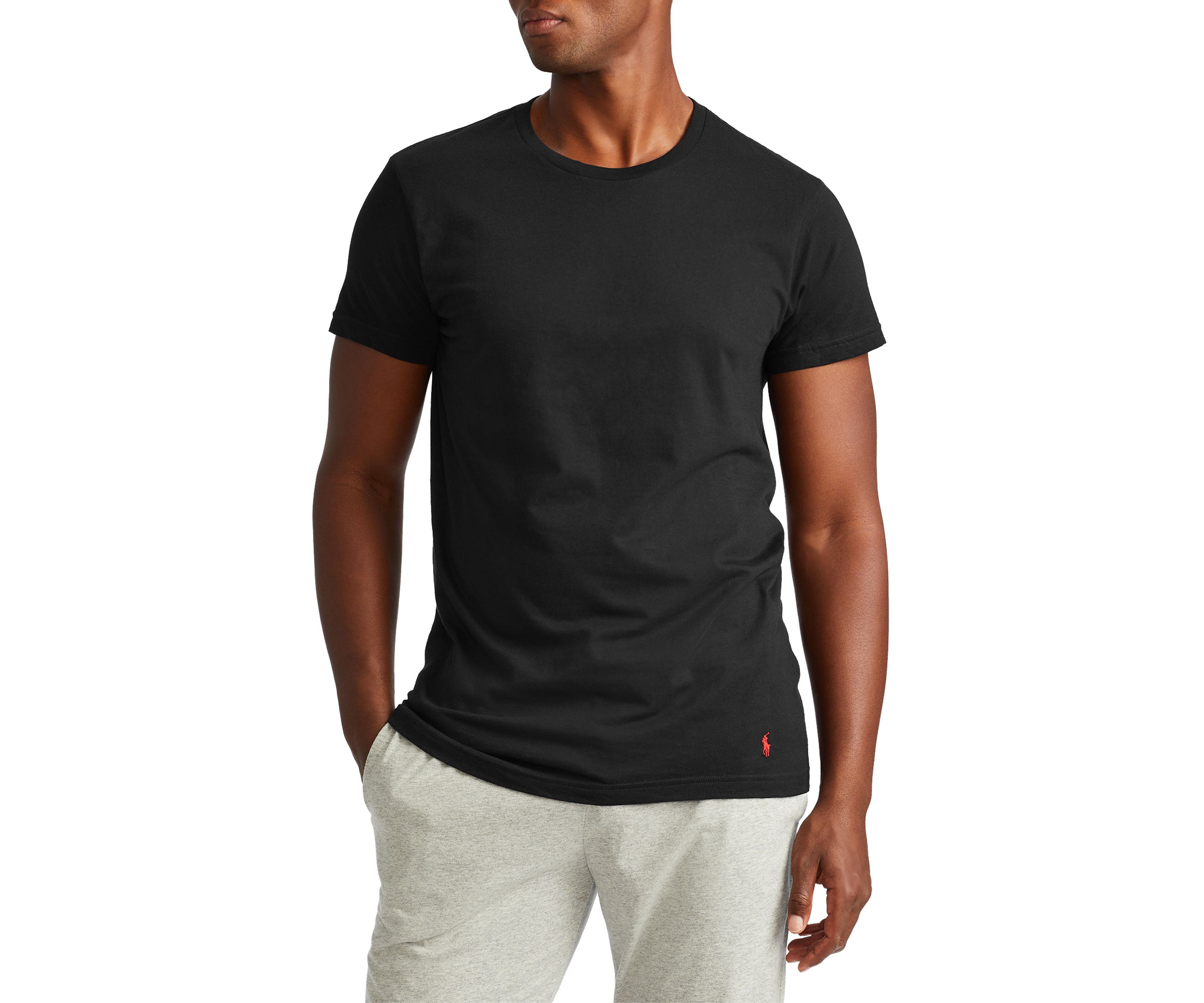 Big & Tall Crew Neck Undershirt - 3 Pack