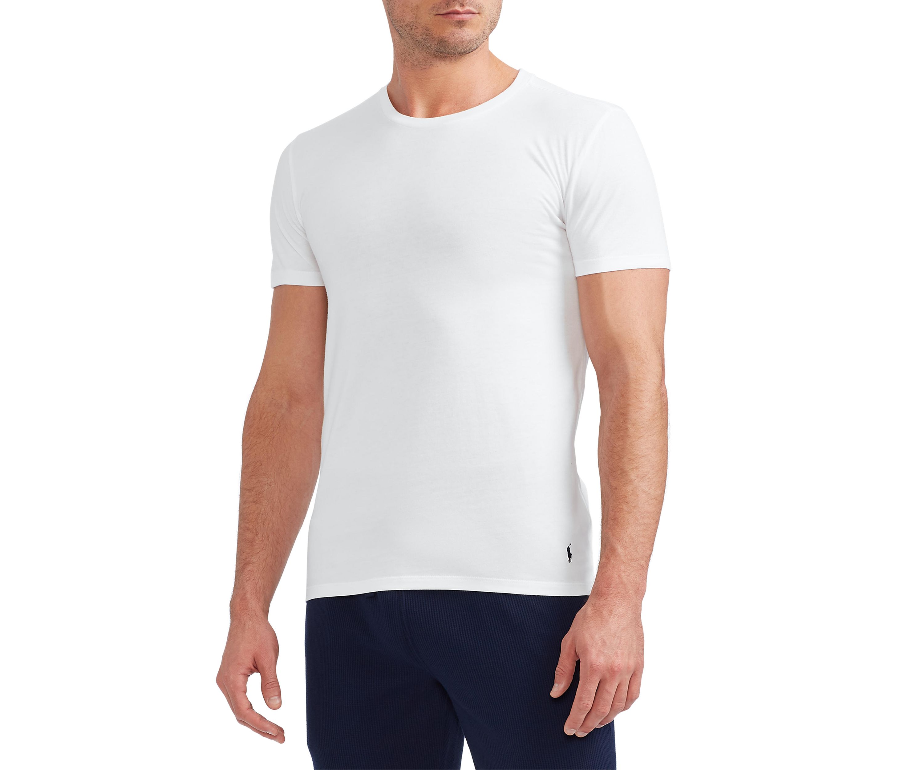 Big & Tall Crew Neck Undershirt - 3 Pack 