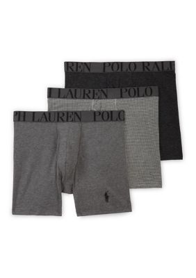 Polo Ralph Lauren Men's Classc Fit Stretch Boxer Briefs - 3-Pack
