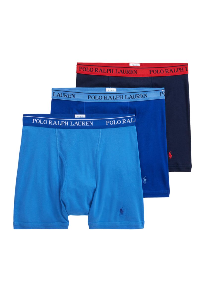 Big & Tall Classic Fit Boxer Briefs - 3 Pack 